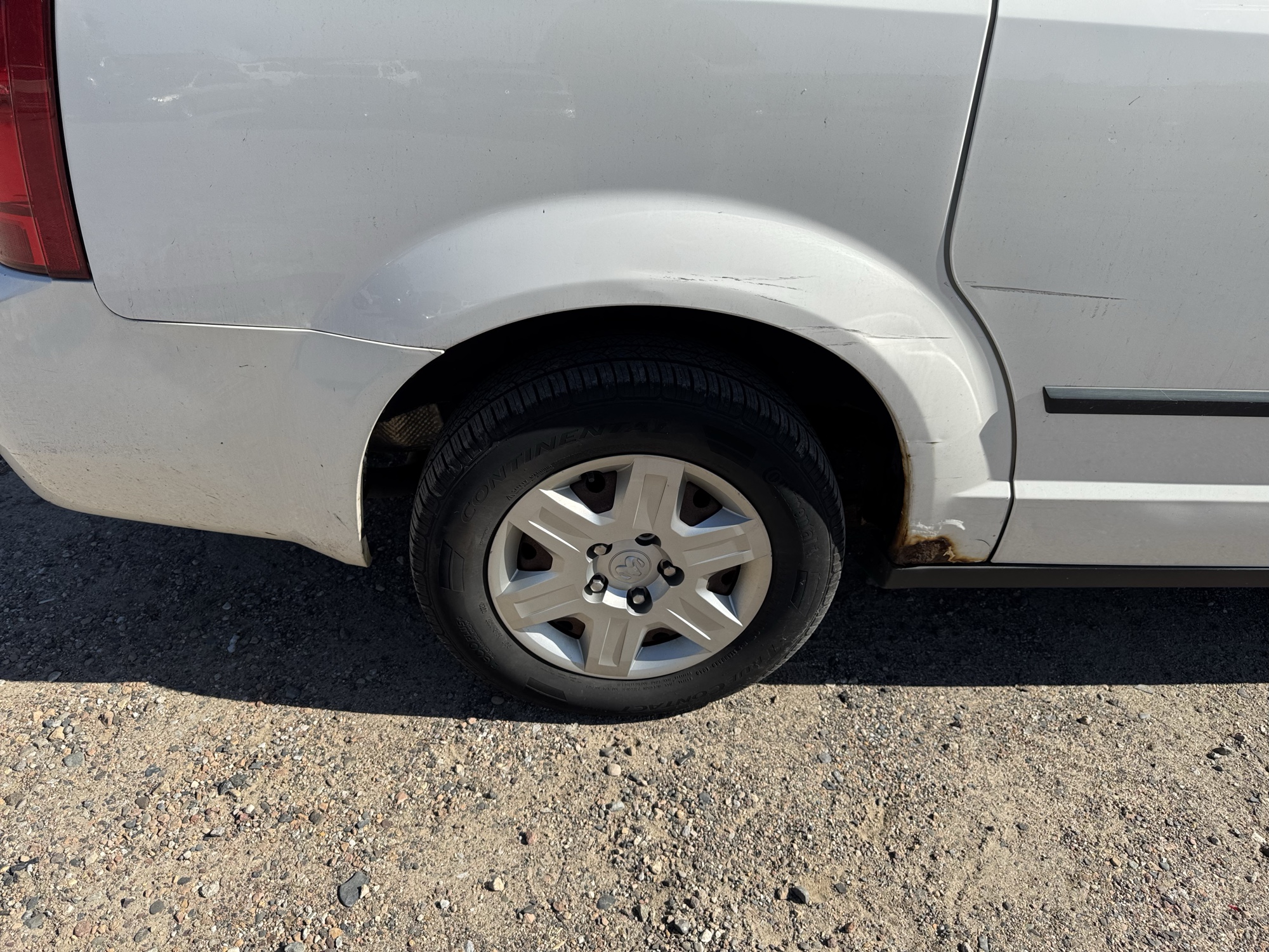 2009 dodge grand-caravan cargo-van with 167286 miles for sale near Elk River, Minnesota 106680_14_rear_pass_wheel.jpg