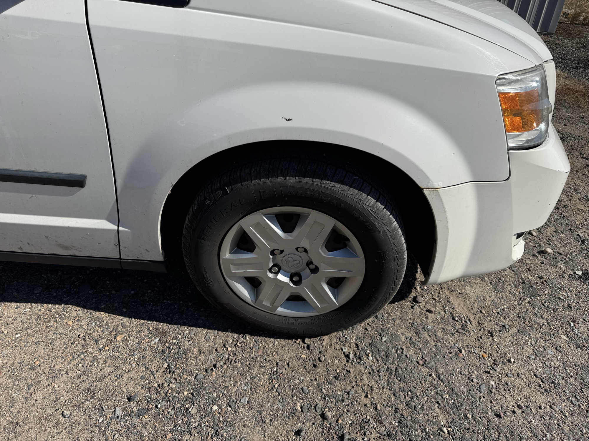 2009 dodge grand-caravan cargo-van with 167286 miles for sale near Elk River, Minnesota 106680_15_front_pass_wheel.jpg