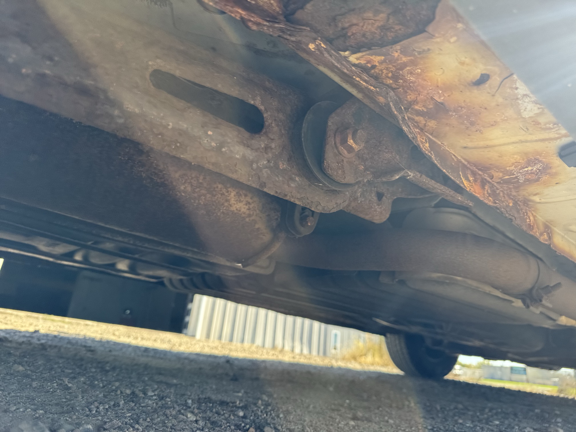 2009 dodge grand-caravan cargo-van with 167286 miles for sale near Elk River, Minnesota 106680_20_undercar_rear_pass.jpg