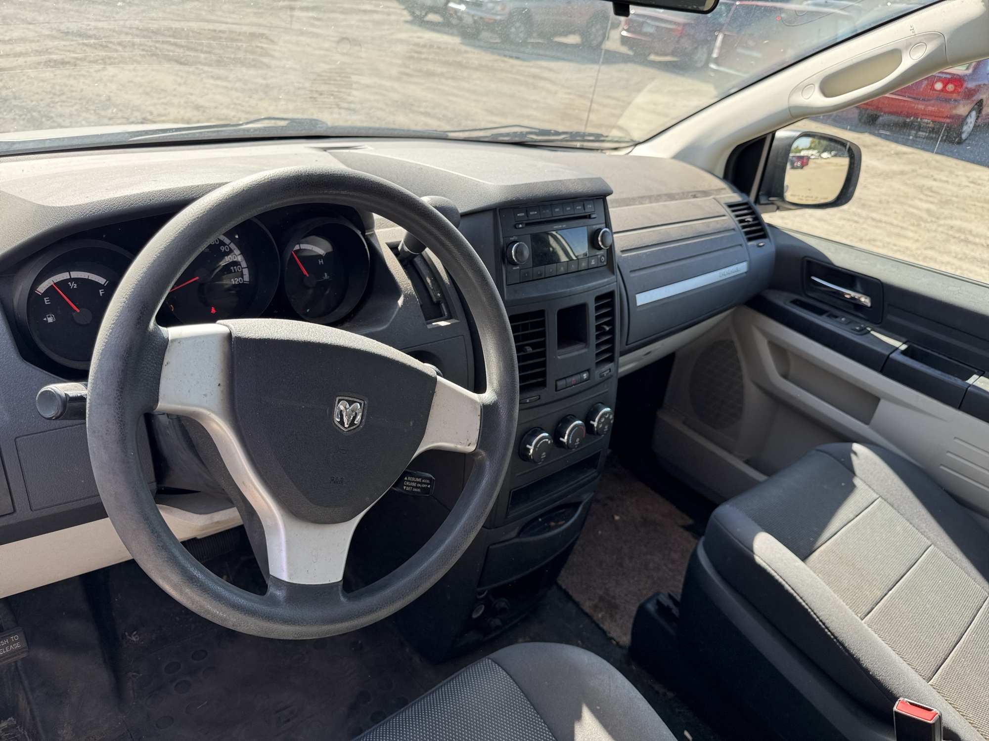 2009 dodge grand-caravan cargo-van with 167286 miles for sale near Elk River, Minnesota 106680_33_dash_from_driver.jpg