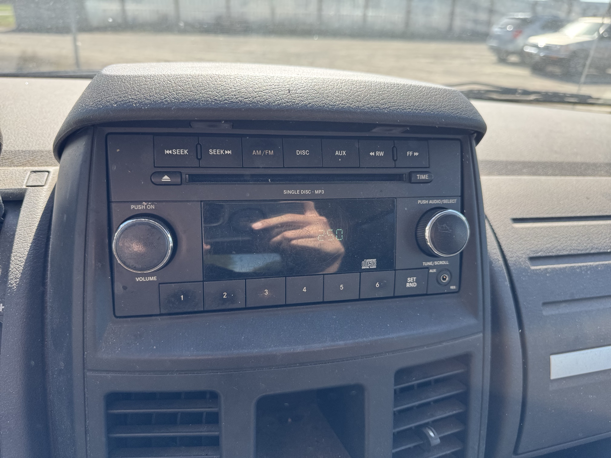 2009 dodge grand-caravan cargo-van with 167286 miles for sale near Elk River, Minnesota 106680_39_radio_closeup.jpg