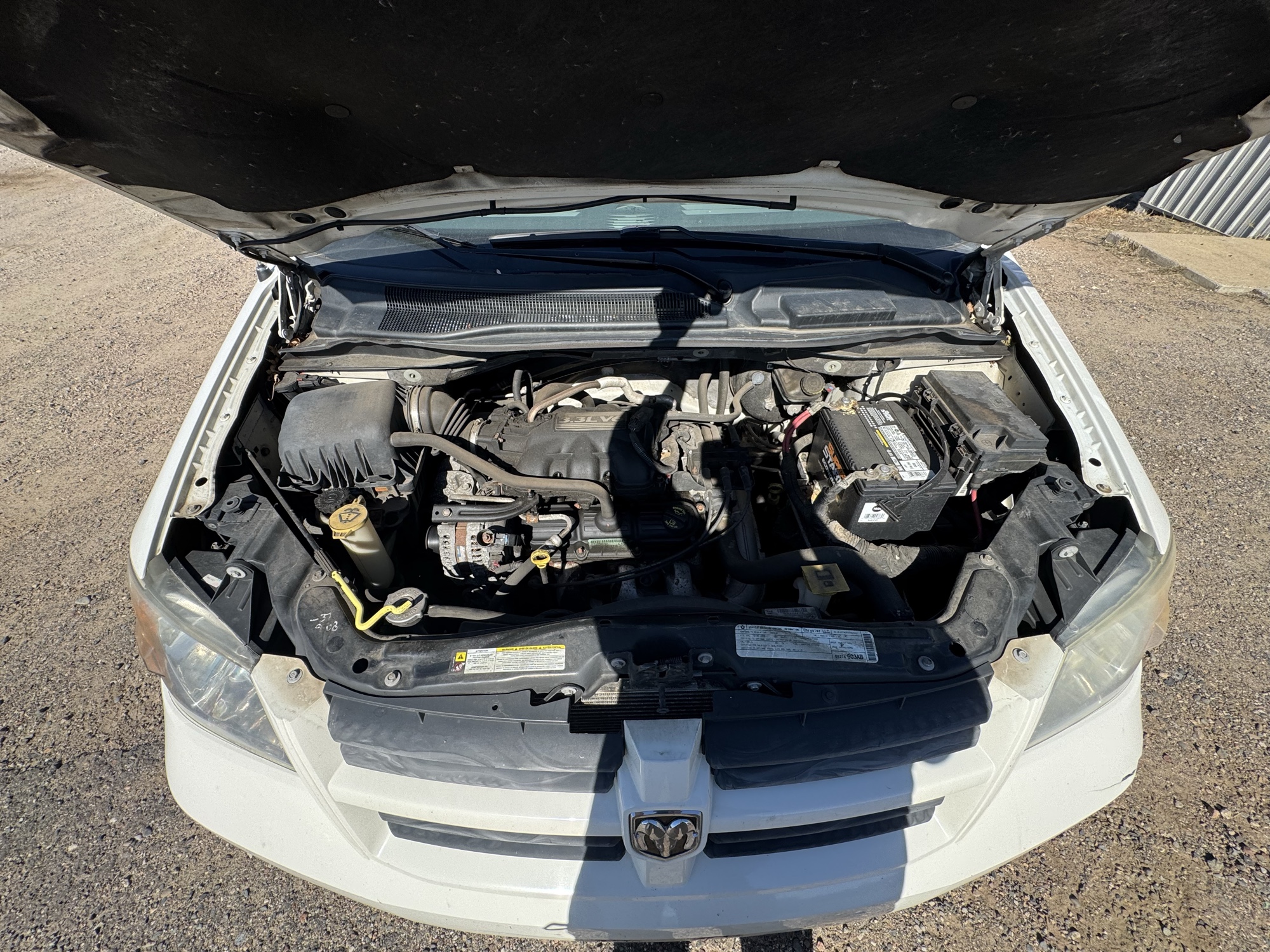 2009 dodge grand-caravan cargo-van with 167286 miles for sale near Elk River, Minnesota 106680_49_engine_bay.jpg