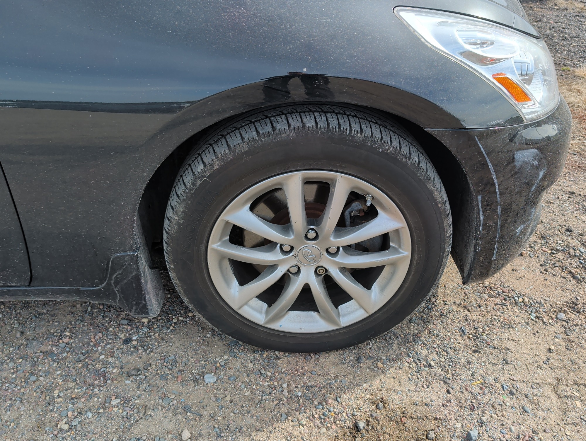 2009 infiniti g-sedan g37x-awd with 129749 miles for sale near Elk River, Minnesota 106681_15_front_pass_wheel.jpg