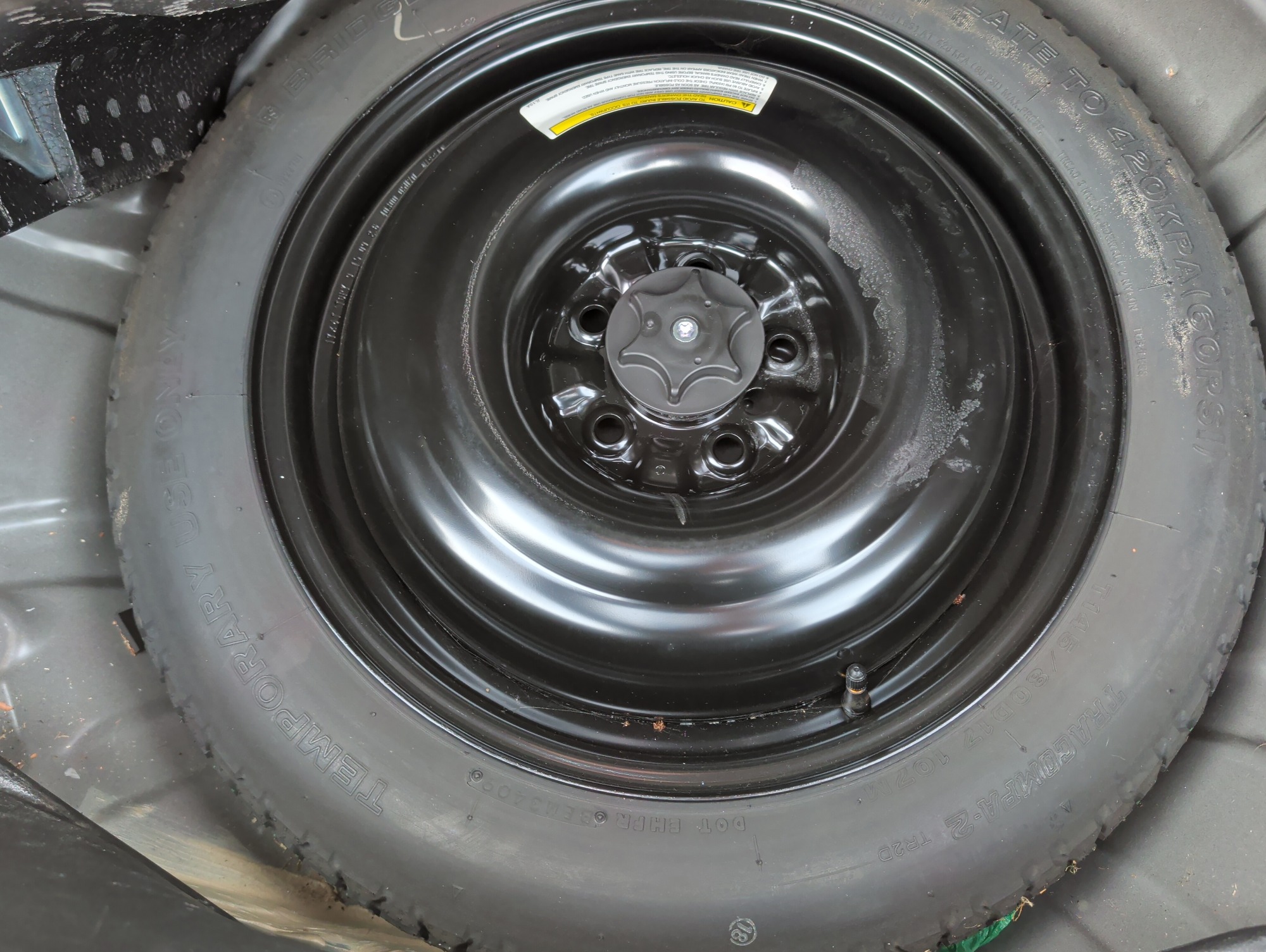 2009 infiniti g-sedan g37x-awd with 129749 miles for sale near Elk River, Minnesota 106681_27_spare_tire.jpg