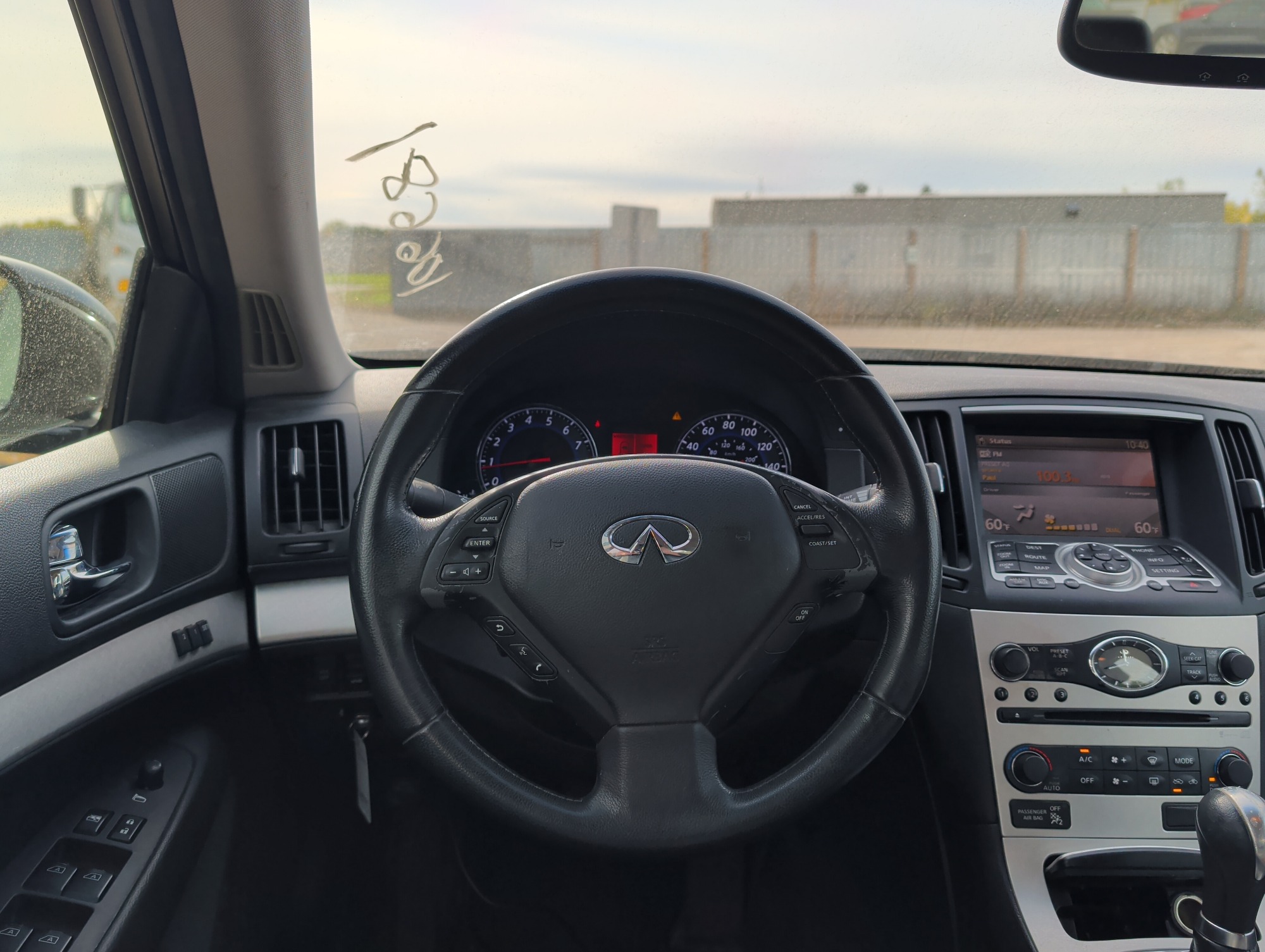 2009 infiniti g-sedan g37x-awd with 129749 miles for sale near Elk River, Minnesota 106681_33_dash_from_driver.jpg