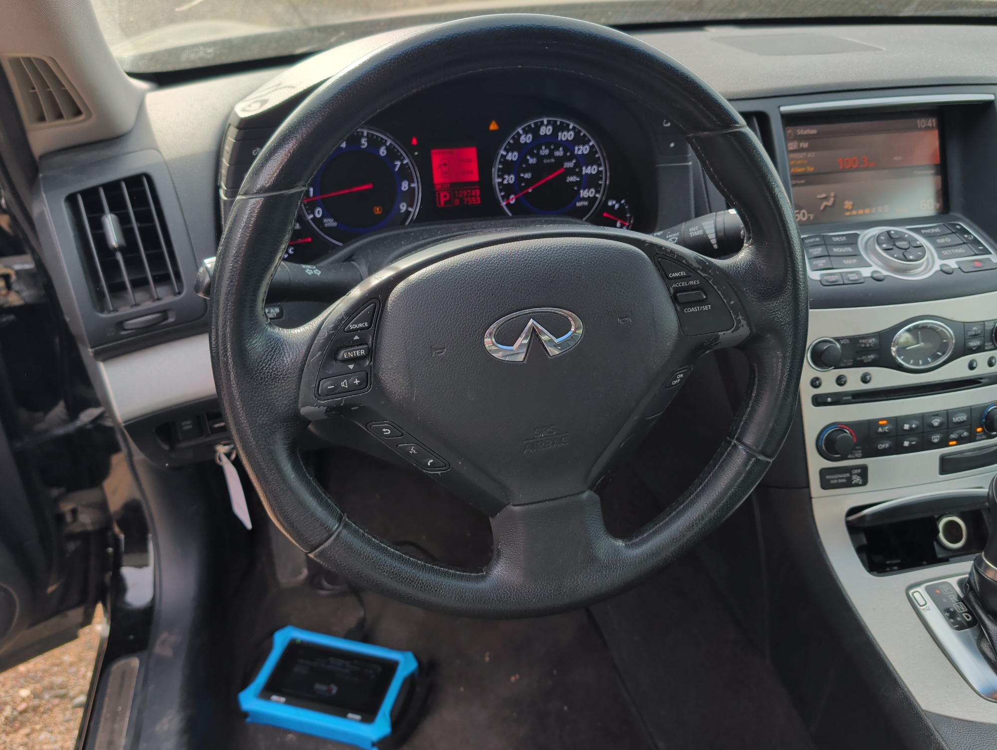 2009 infiniti g-sedan g37x-awd with 129749 miles for sale near Elk River, Minnesota 106681_36_steering_wheel.jpg