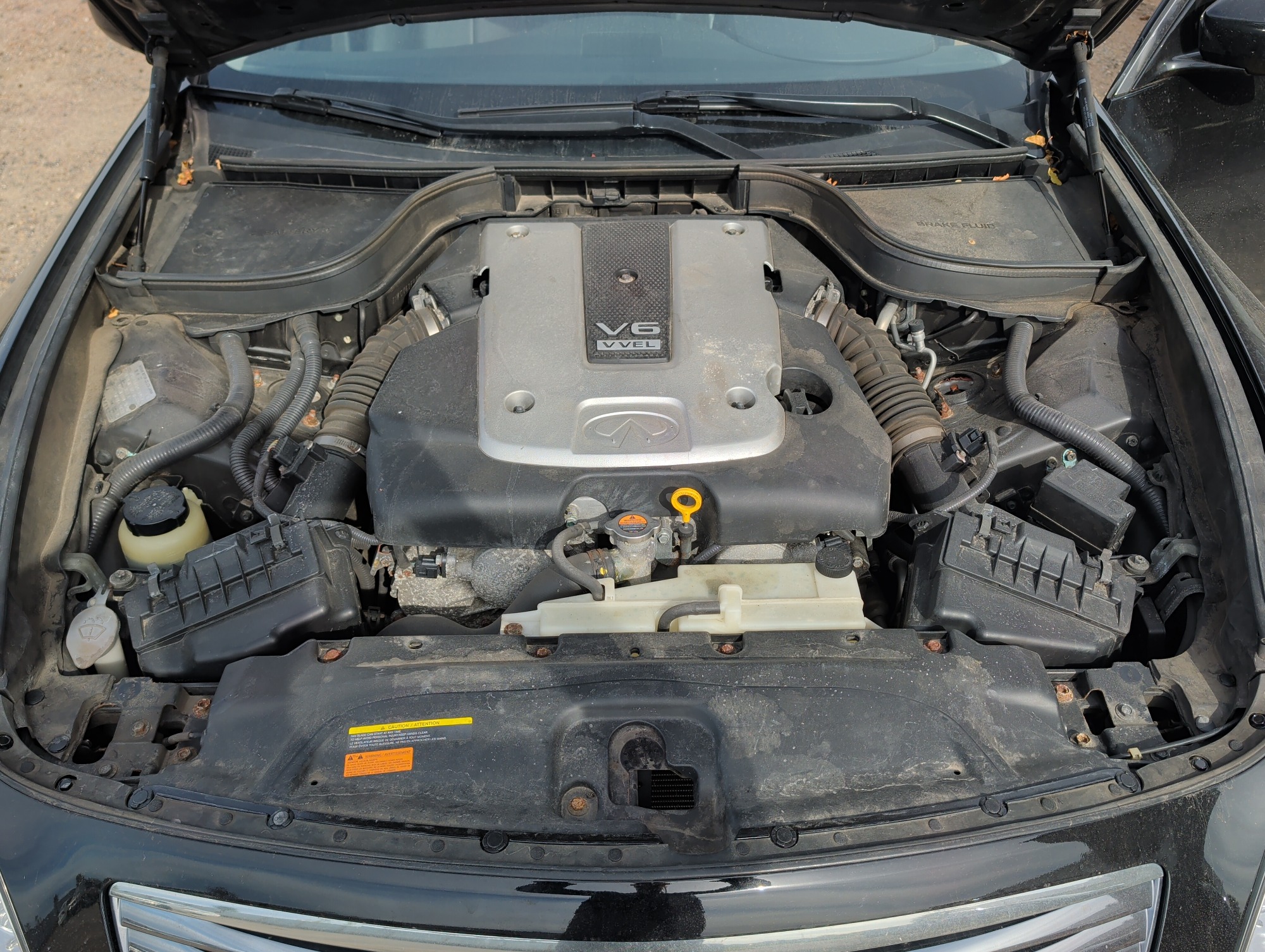 2009 infiniti g-sedan g37x-awd with 129749 miles for sale near Elk River, Minnesota 106681_49_engine_bay.jpg
