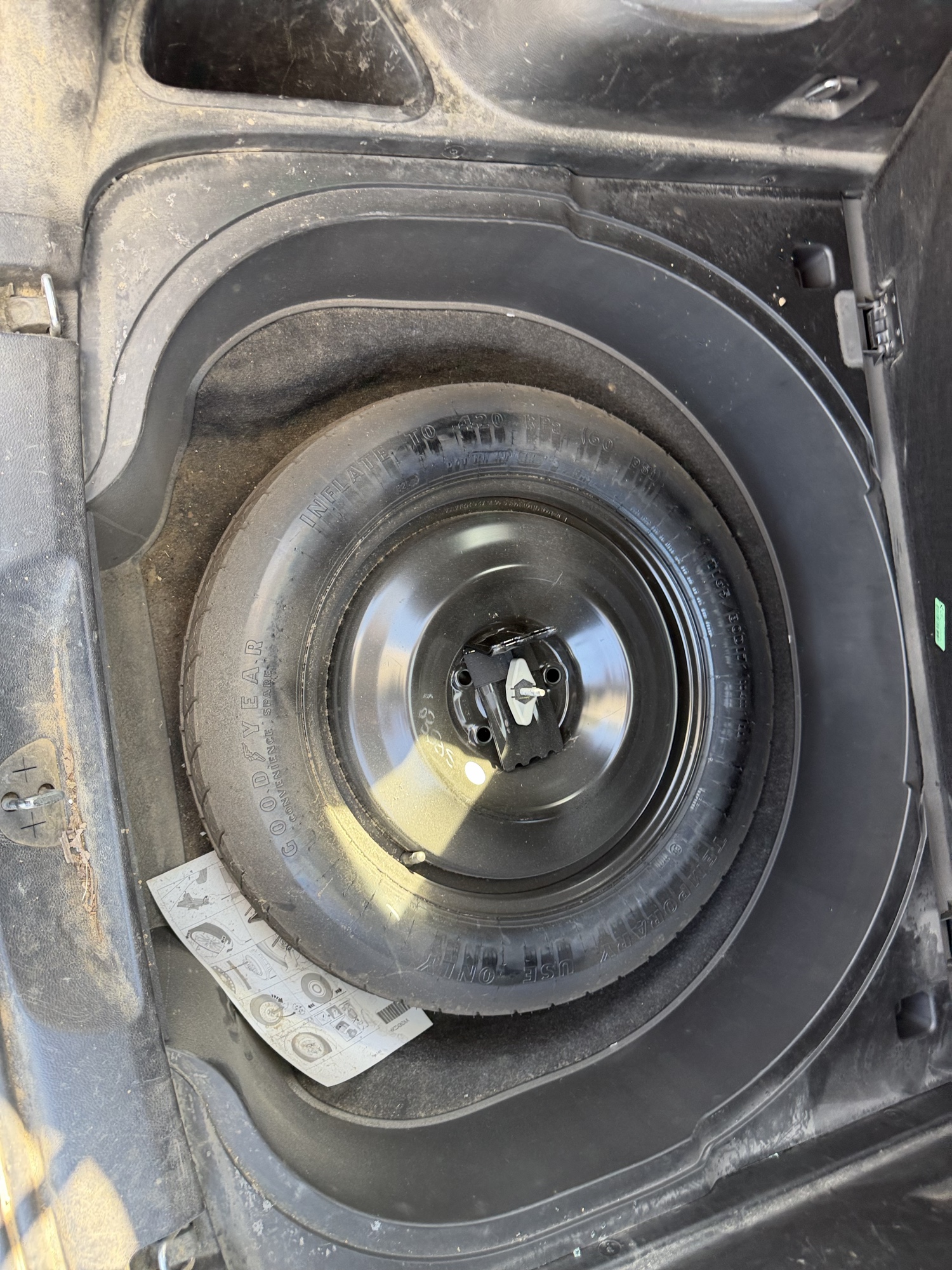 2015 jeep cherokee sport-4wd with 260455 miles for sale near St. Louis, Missouri 106683_27_spare_tire.jpg