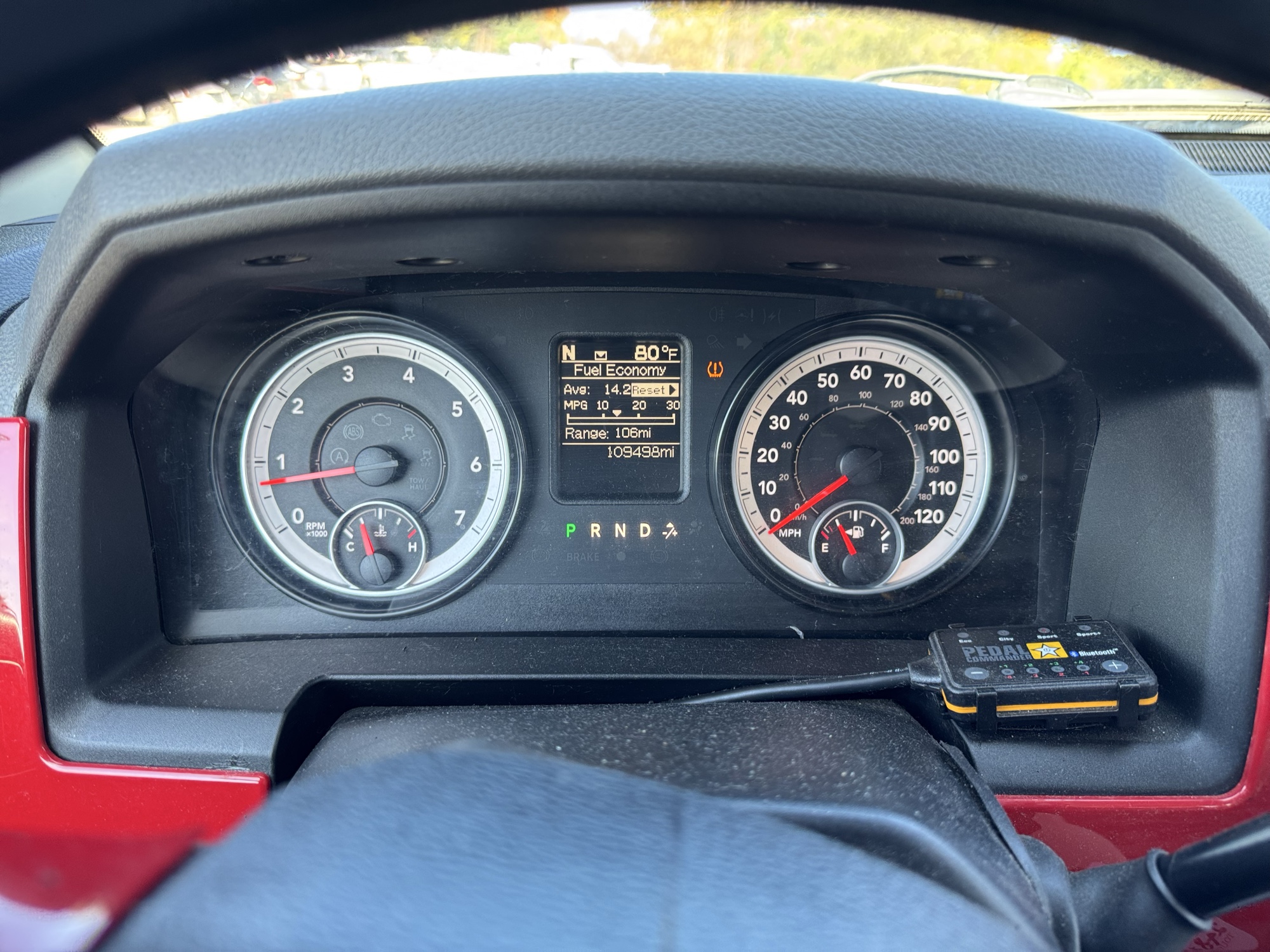 2014 ram 1500 tradesman-quad-cab-4wd with 109498 miles for sale near Elk River, Minnesota 106687_43_gauge_cluster.jpg