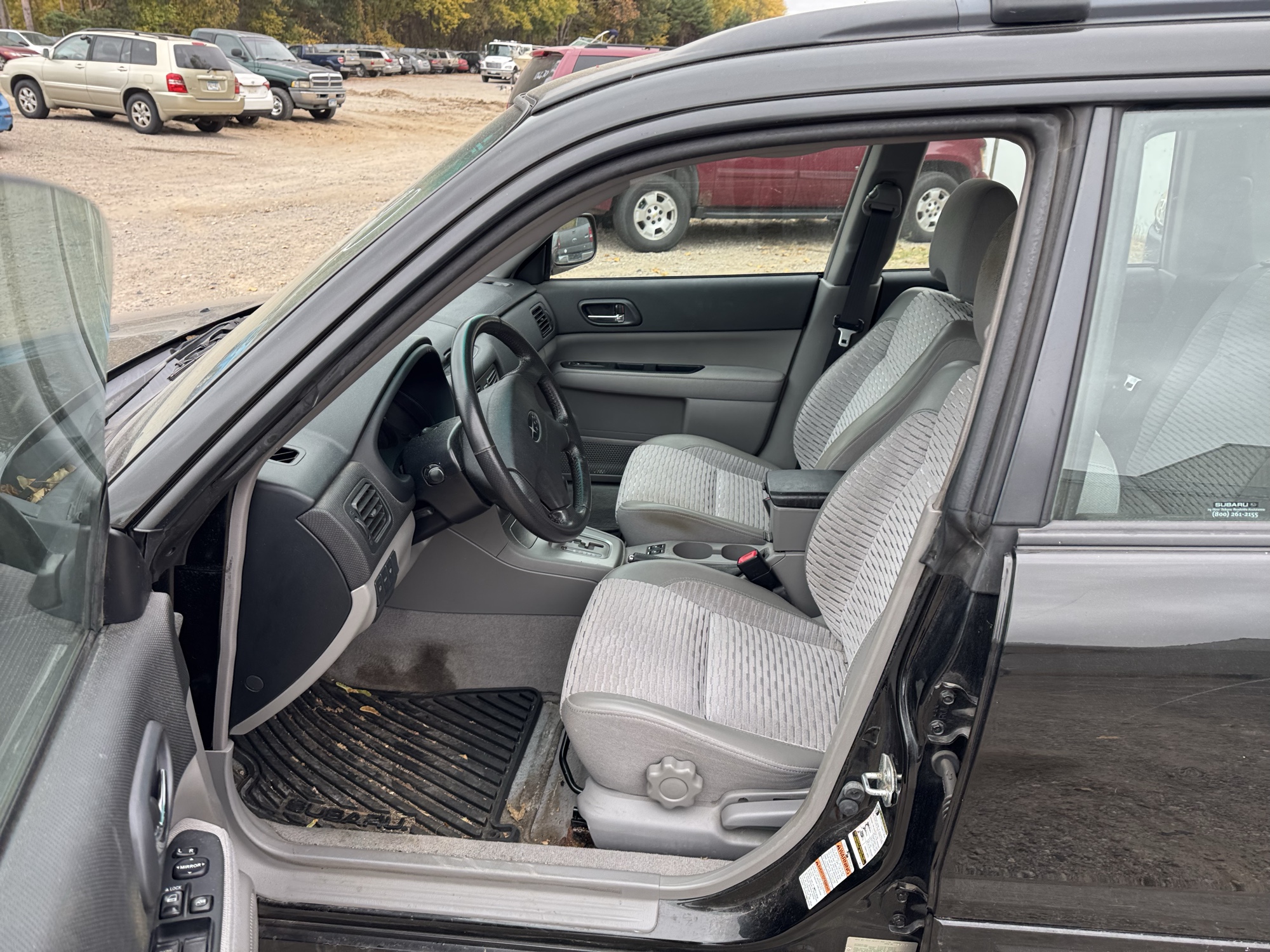 2004 subaru forester 2.5-xs with 87813 miles for sale near Elk River, Minnesota 106690_22_driver_seat.jpg