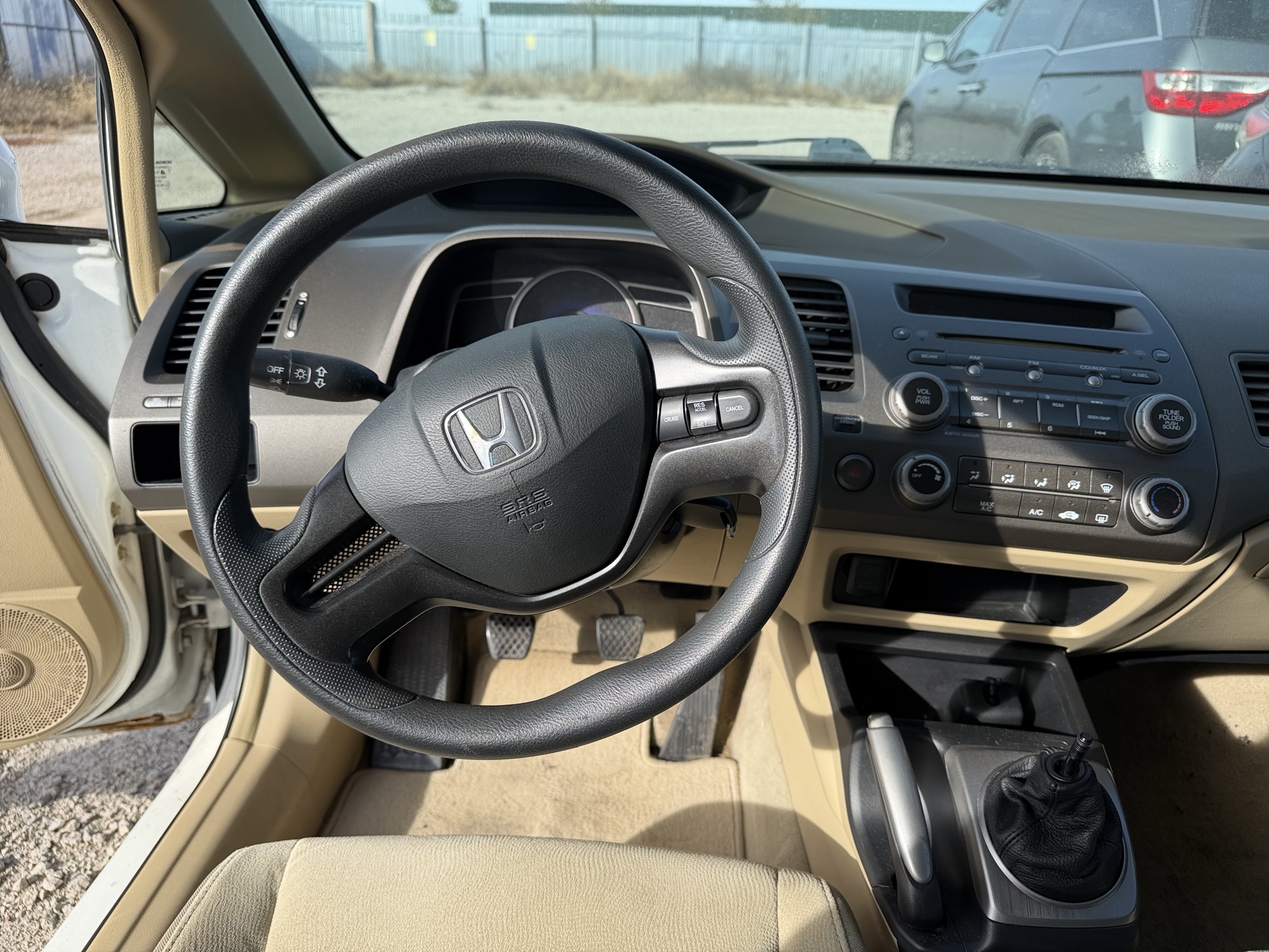 2006 honda civic lx-sedan with 201831 miles for sale near Elk River, Minnesota 106691_33_dash_from_driver.jpg