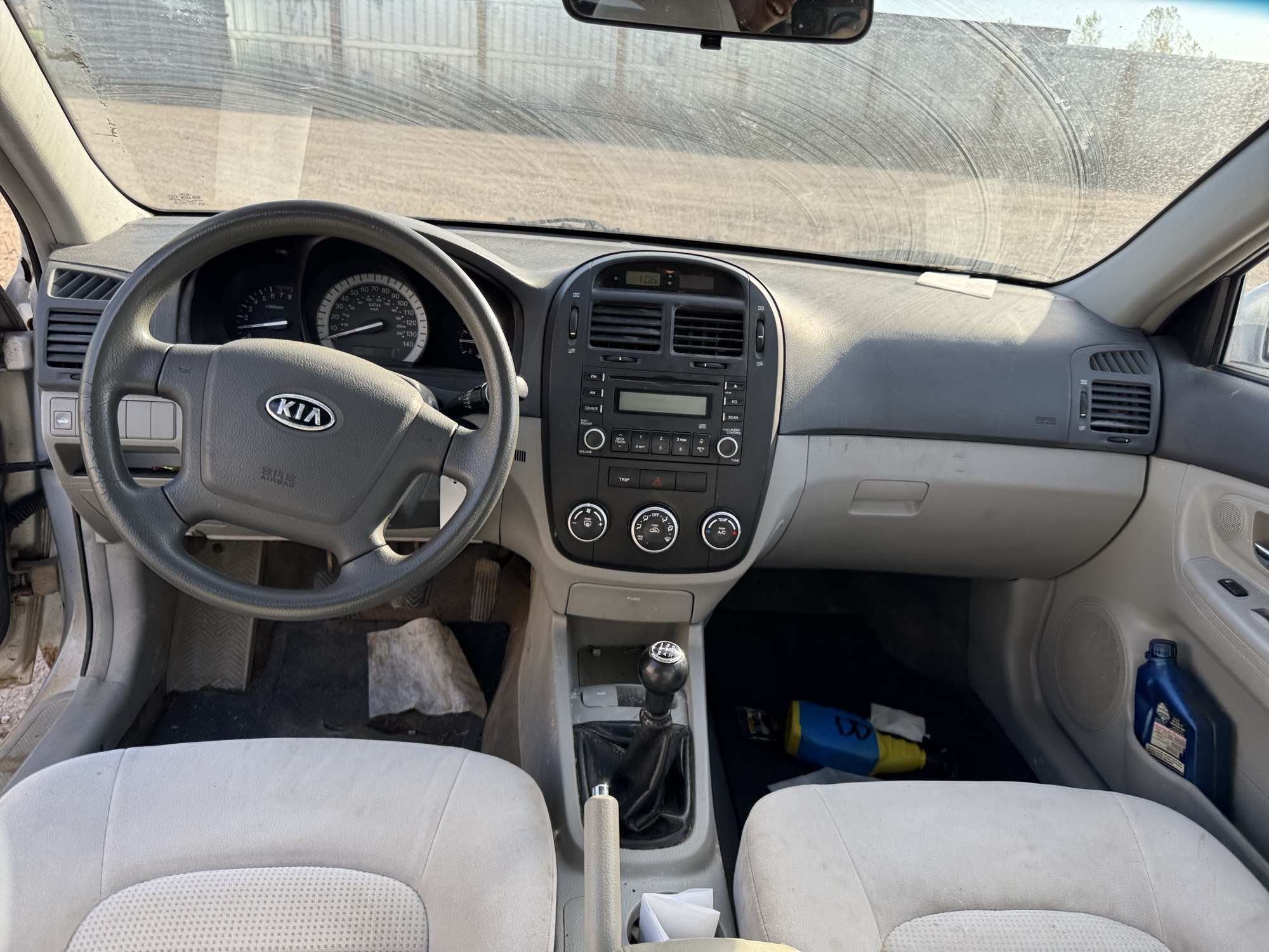2007 kia spectra lx with 188719 miles for sale near Elk River, Minnesota 106695_34_whole_dash.jpg