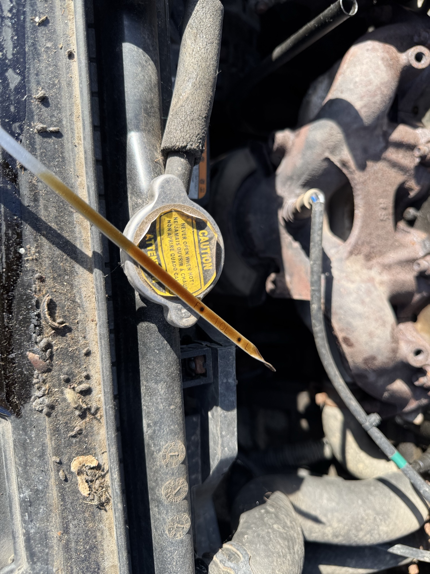 2007 kia spectra lx with 188719 miles for sale near Elk River, Minnesota 106695_50_oil_dipstick.jpg