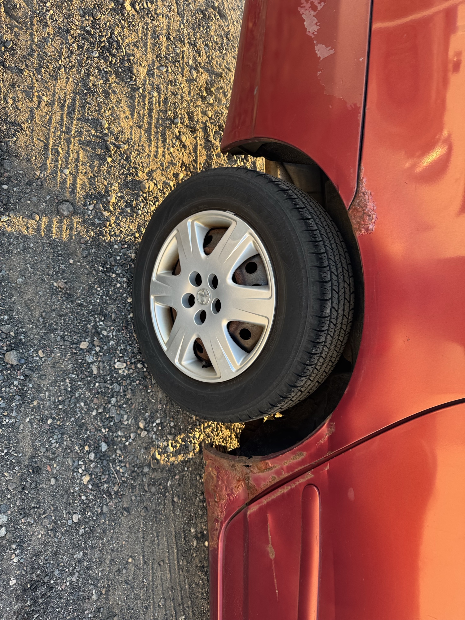 2007 toyota corolla ce with 160712 miles for sale near Elk River, Minnesota 106696_14_rear_pass_wheel.jpg