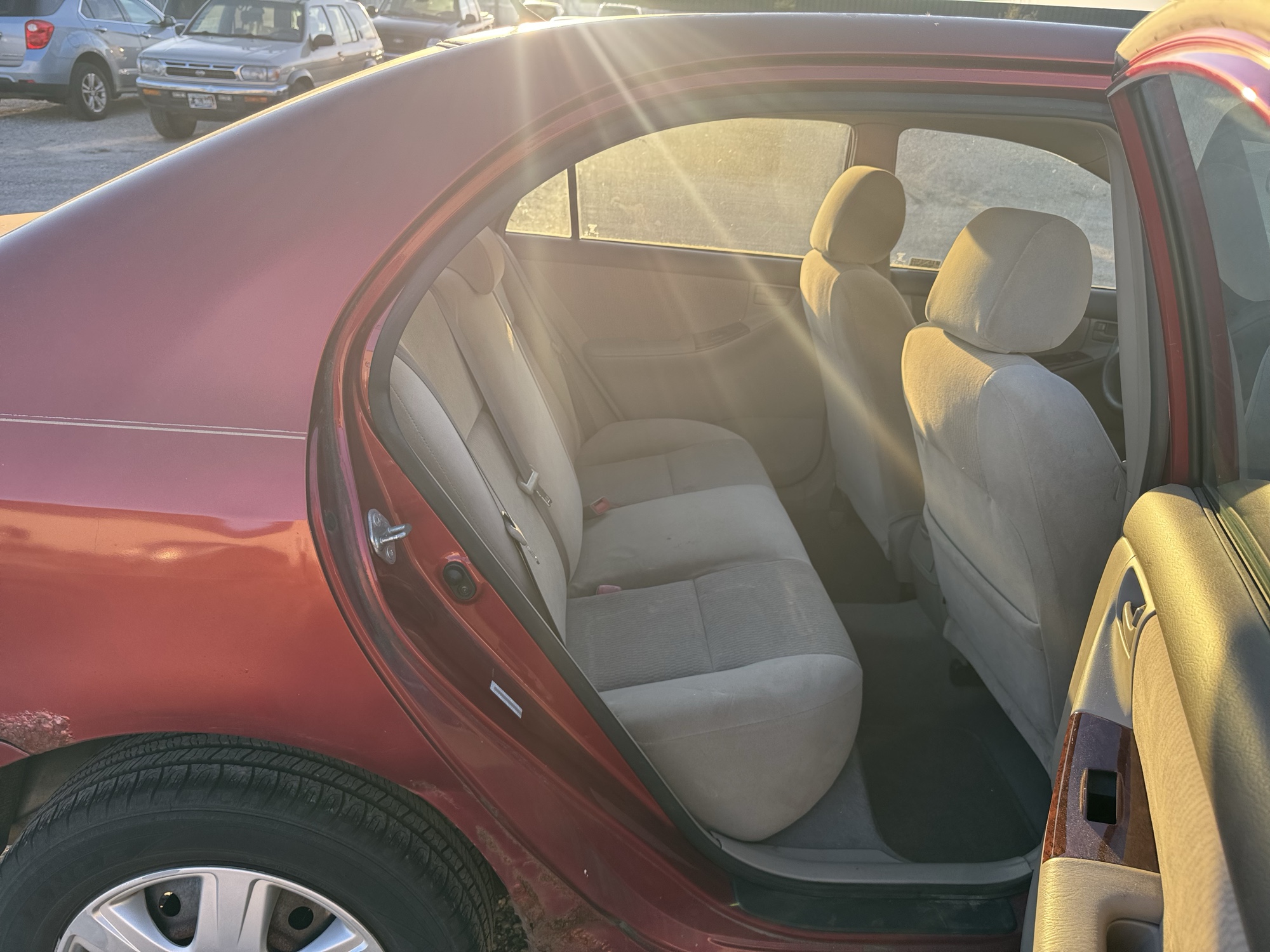 2007 toyota corolla ce with 160712 miles for sale near Elk River, Minnesota 106696_28_pass_rear_seat.jpg