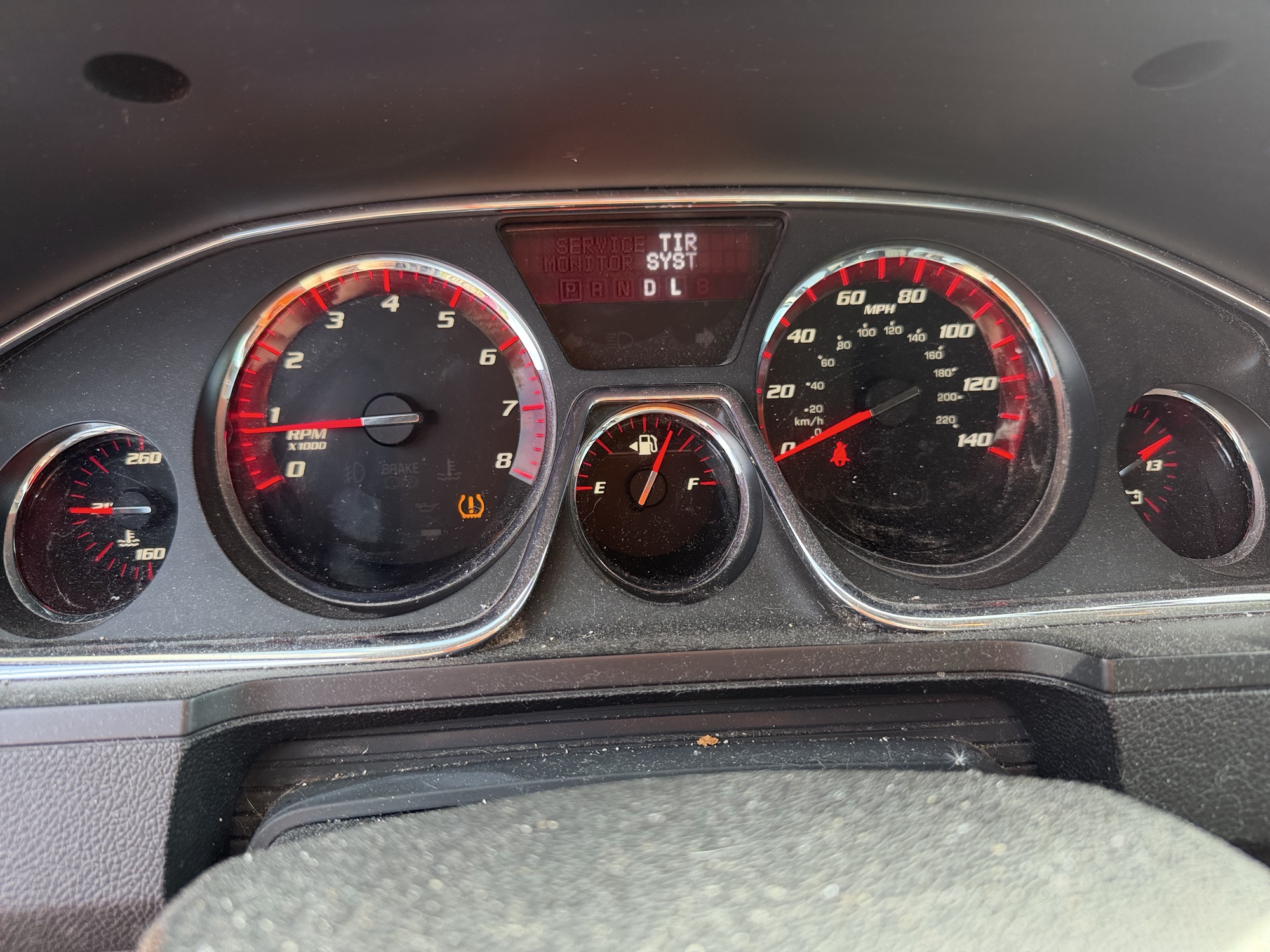 2015 gmc acadia sle-1-awd with 153034 miles for sale near Elk River, Minnesota 106697_43_gauge_cluster.jpg