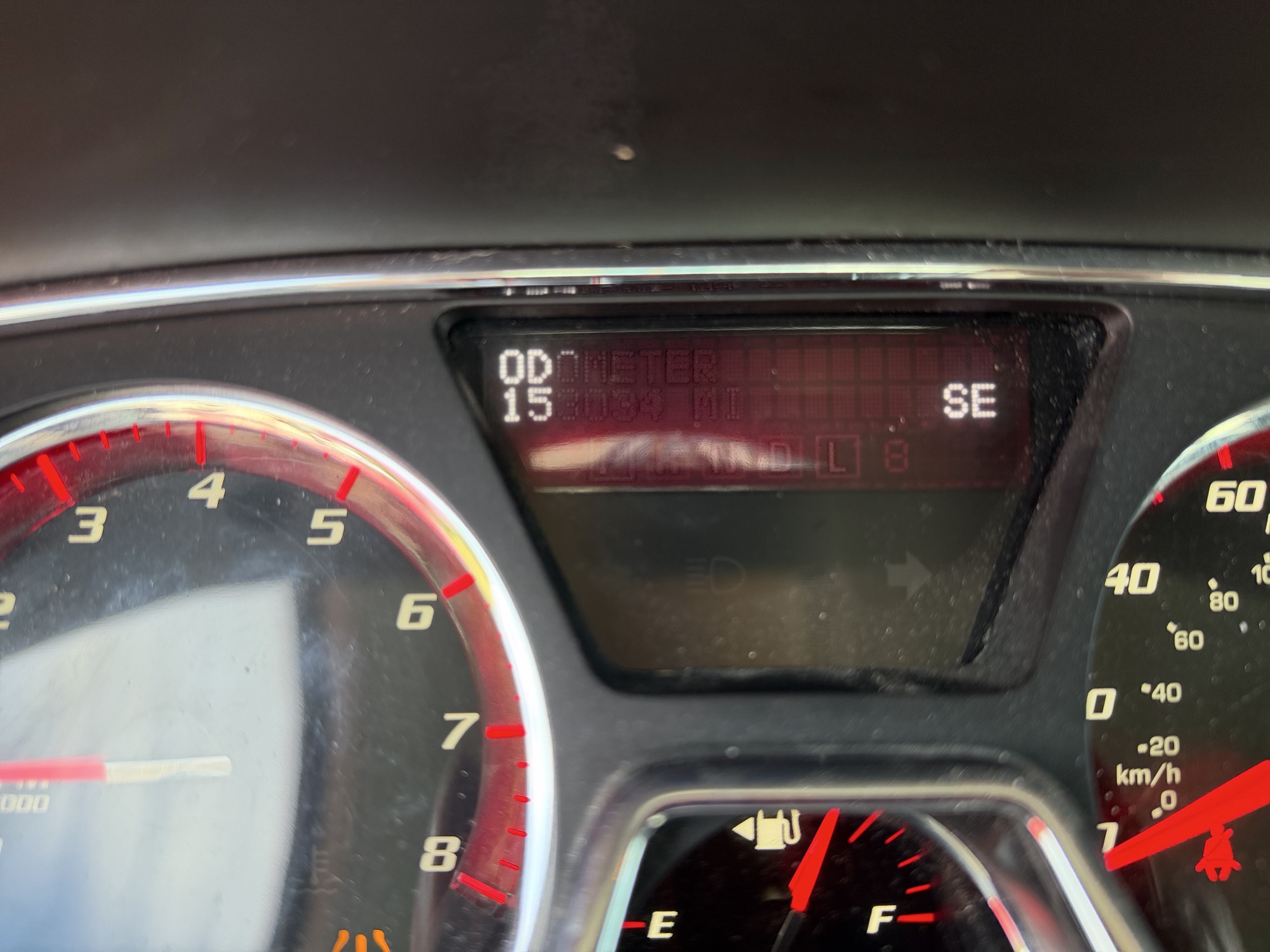 2015 gmc acadia sle-1-awd with 153034 miles for sale near Elk River, Minnesota 106697_44_mileage_closeup.jpg