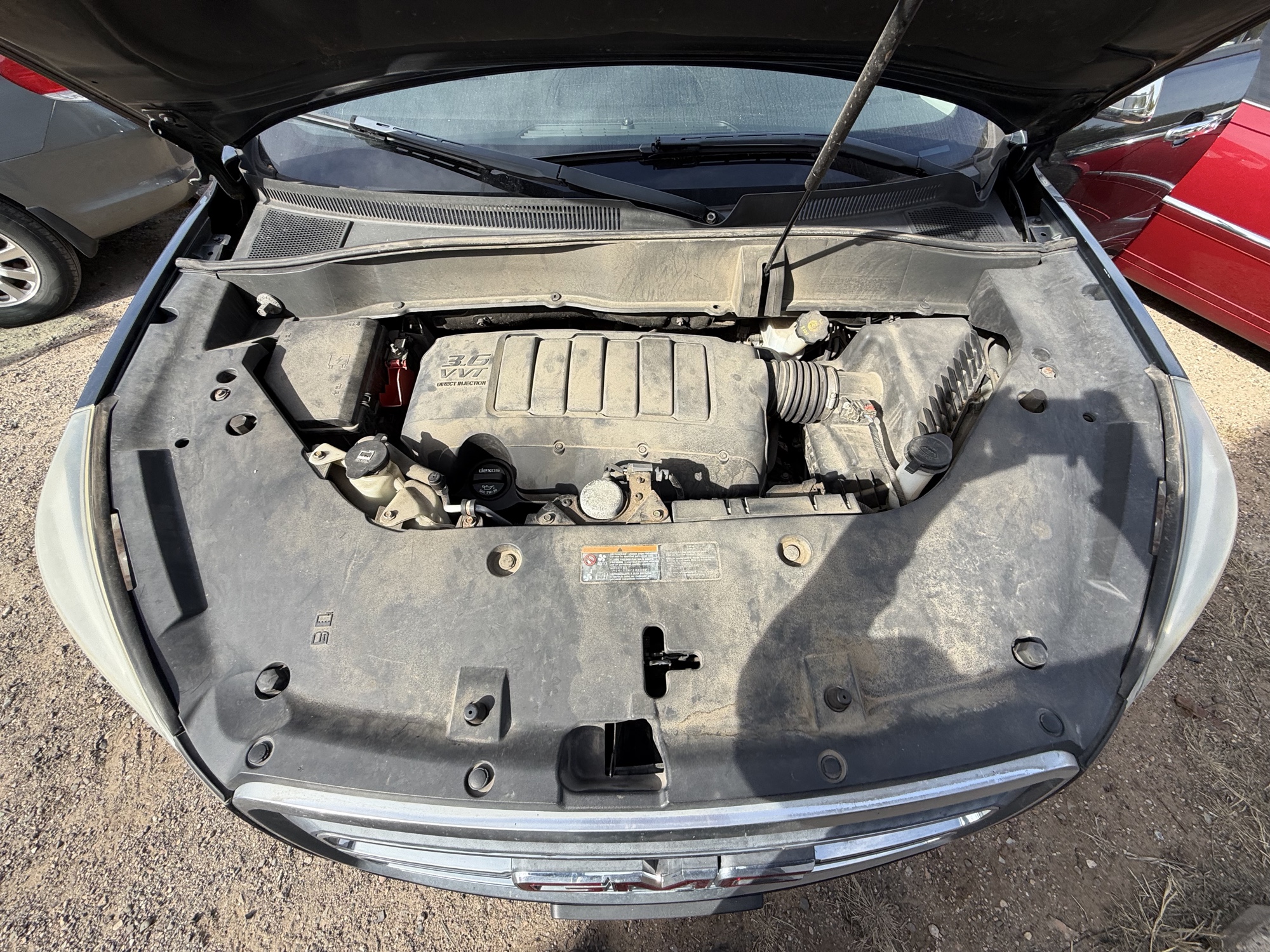 2015 gmc acadia sle-1-awd with 153034 miles for sale near Elk River, Minnesota 106697_49_engine_bay.jpg