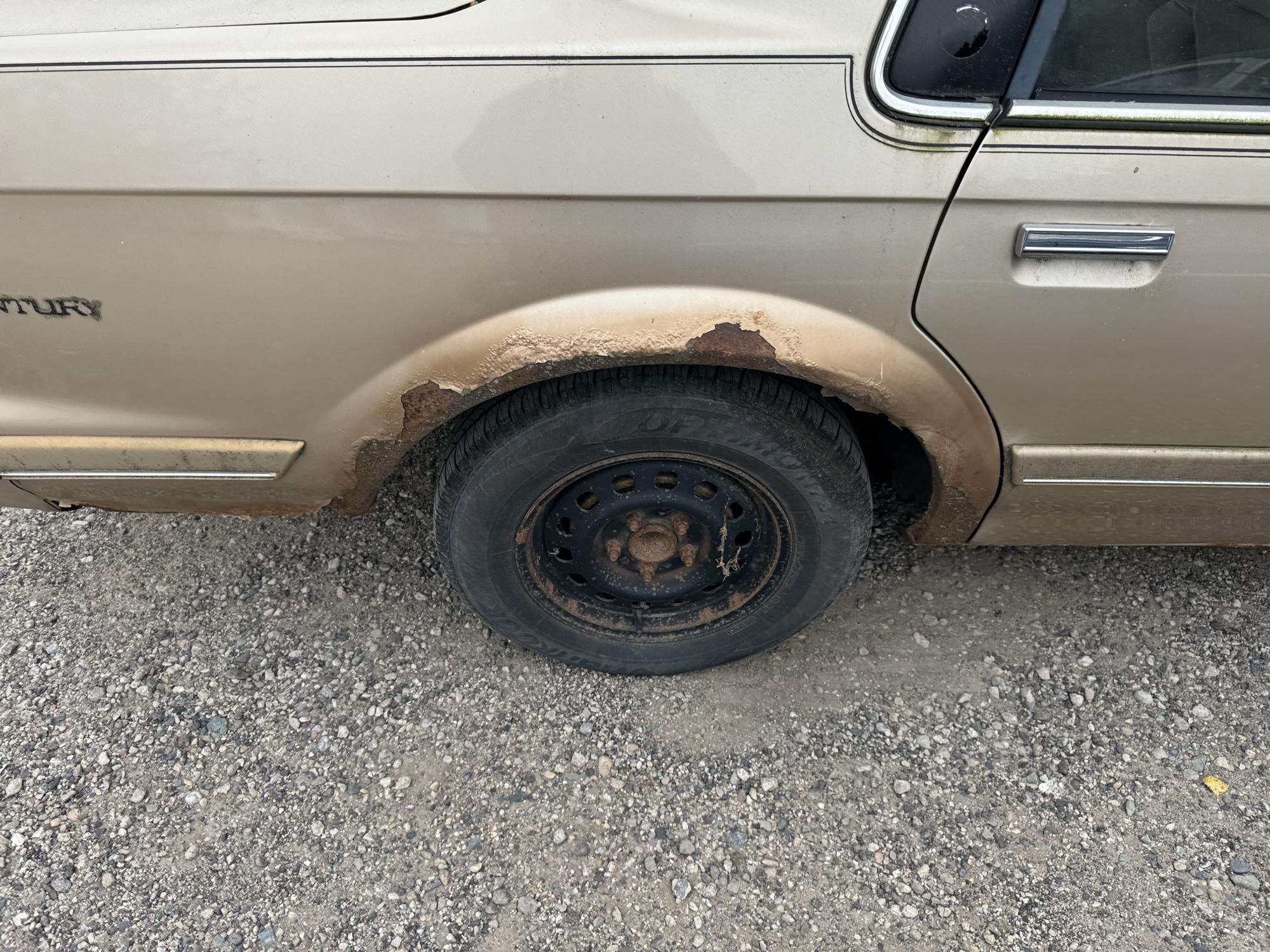 1994 buick century special with 100472 miles for sale near Elk River, Minnesota 106698_14_rear_pass_wheel.jpg