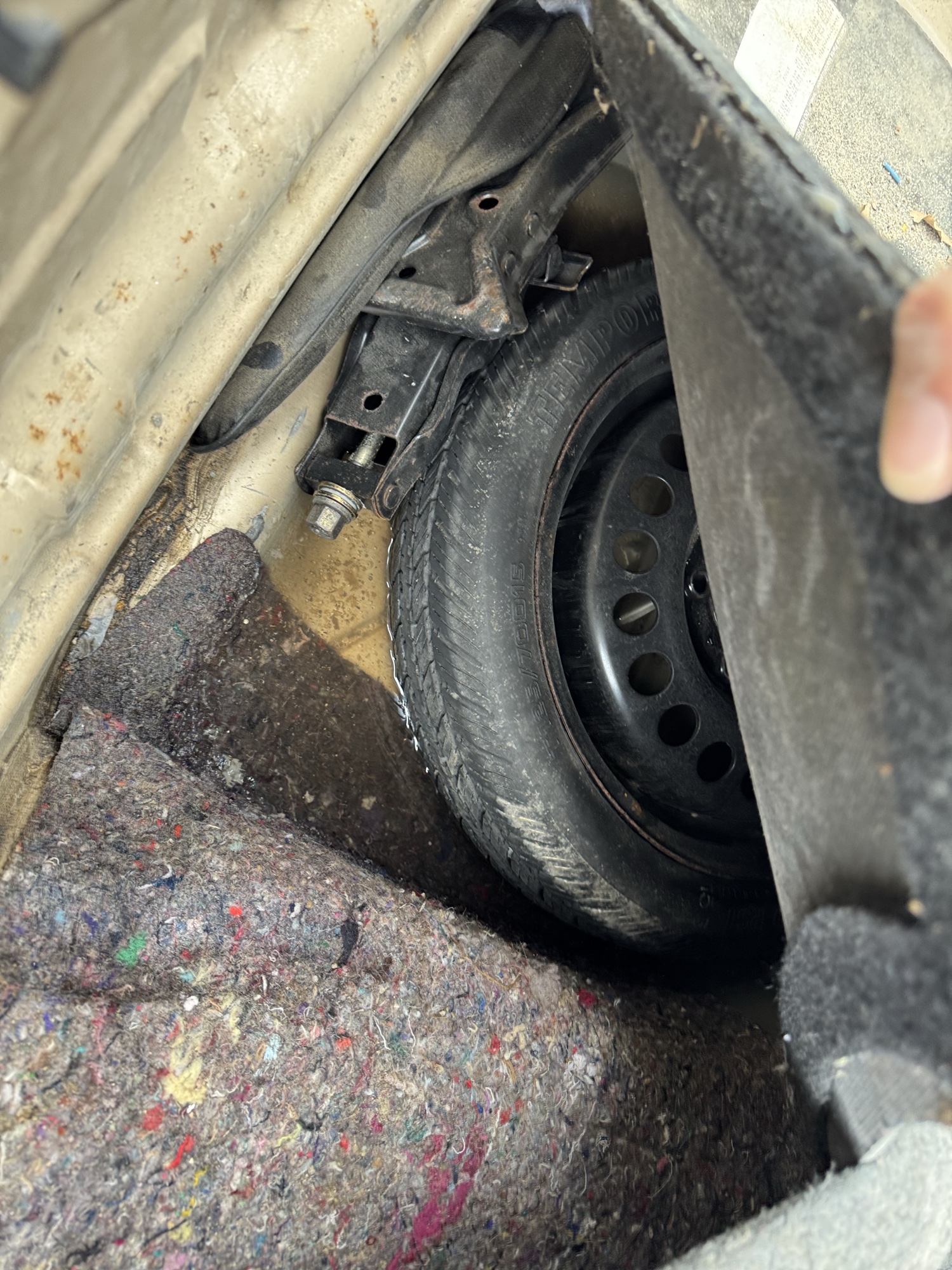 1994 buick century special with 100472 miles for sale near Elk River, Minnesota 106698_27_spare_tire.jpg