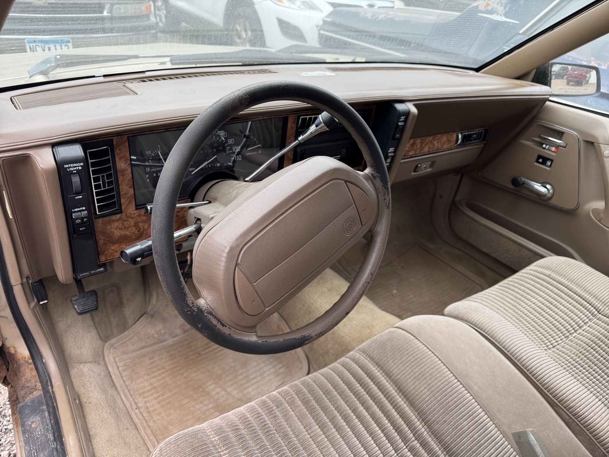 1994 buick century special with 100472 miles for sale near Elk River, Minnesota 106698_33_dash_from_driver.jpg