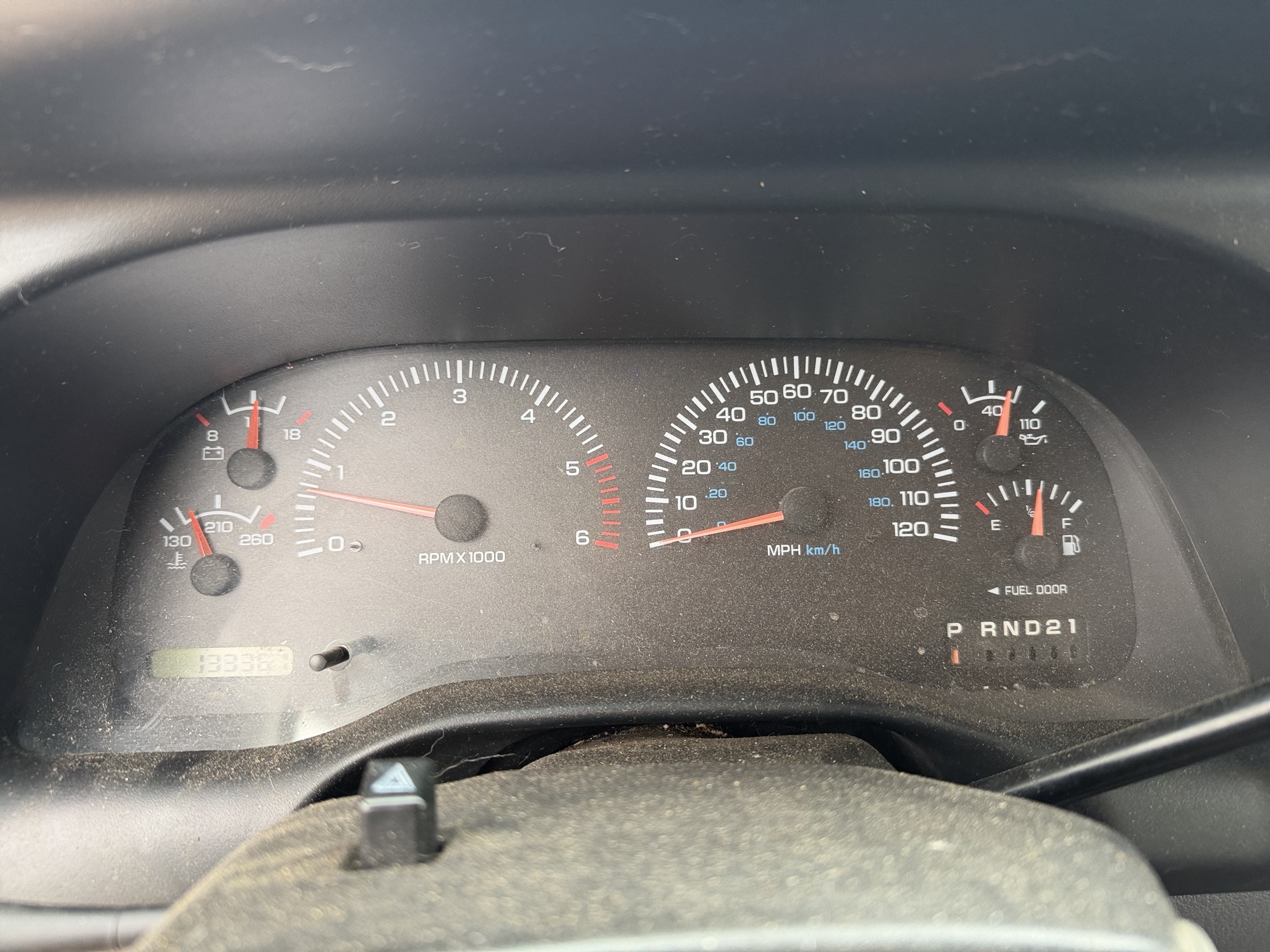 1998 dodge ram-1500 quad-cab-8-ft.-bed-4wd with 133361 miles for sale near Elk River, Minnesota 106699_43_gauge_cluster.jpg