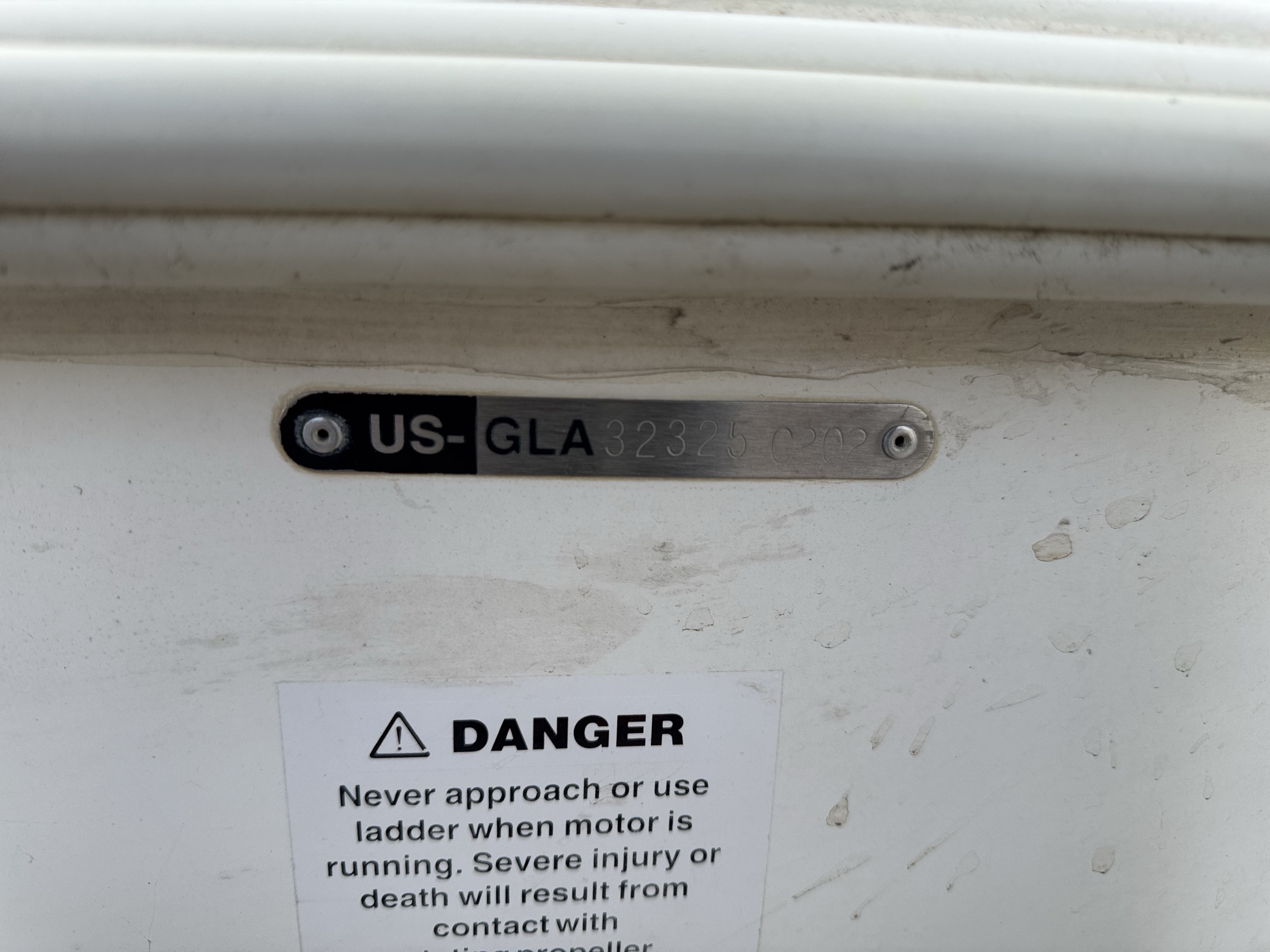 2002 glastron sx175 for sale near Elk River, Minnesota 106700_47_door_vin_sticker.jpg