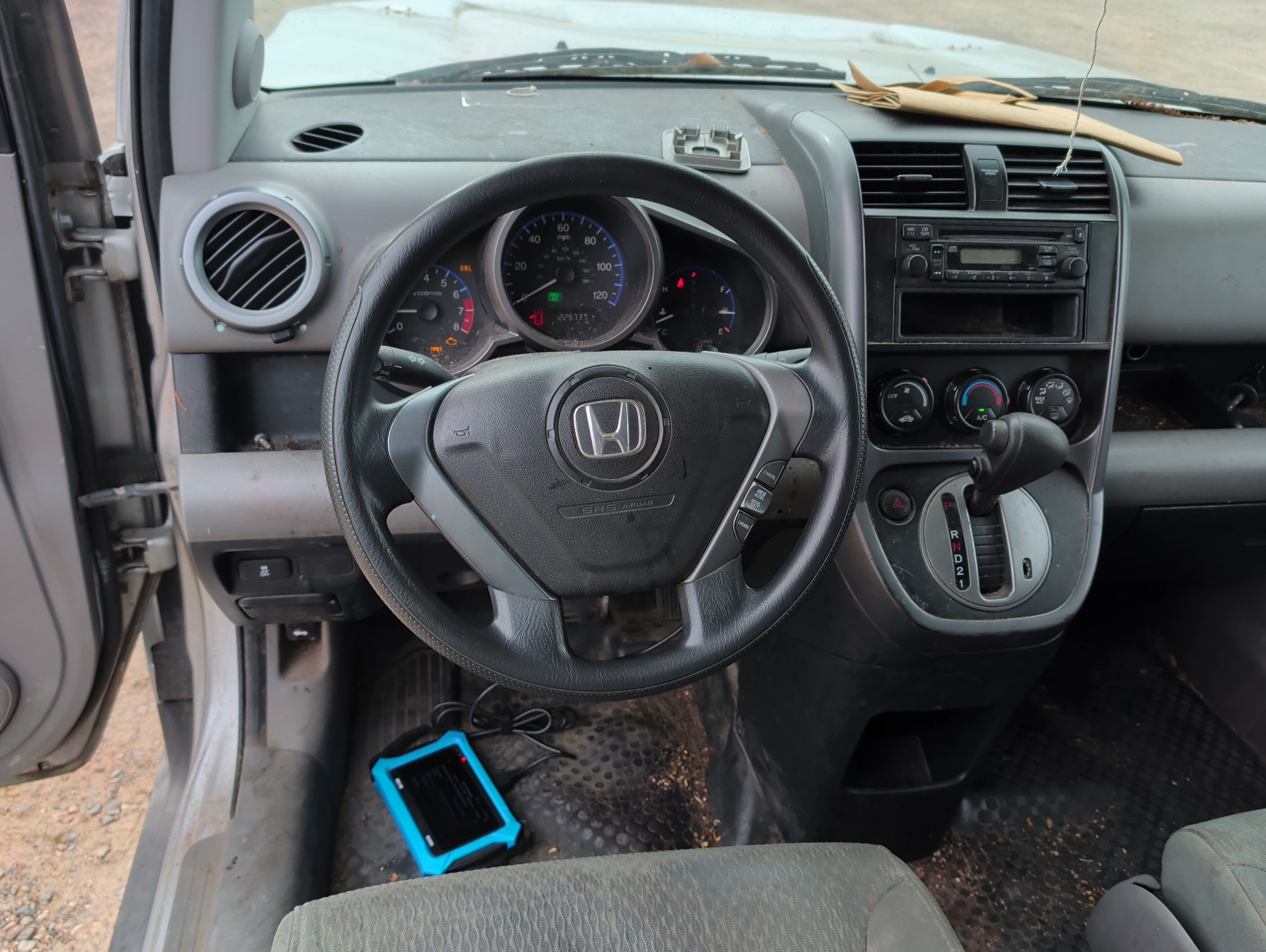 2009 honda element lx-4wd-at with 225737 miles for sale near Elk River, Minnesota 106701_33_dash_from_driver.jpg