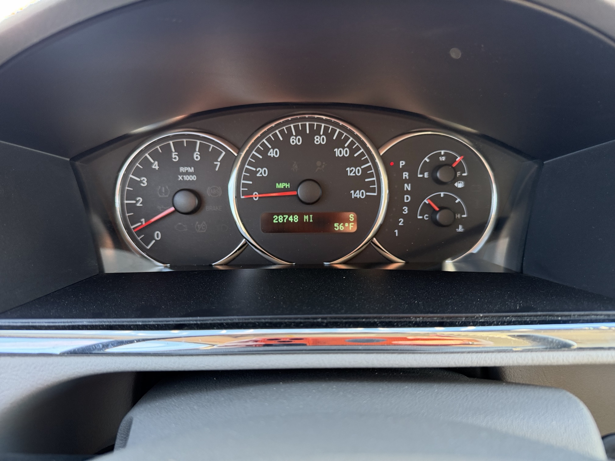 2009 buick lacrosse cx with 28748 miles for sale near Elk River, Minnesota 106702_43_gauge_cluster.jpg