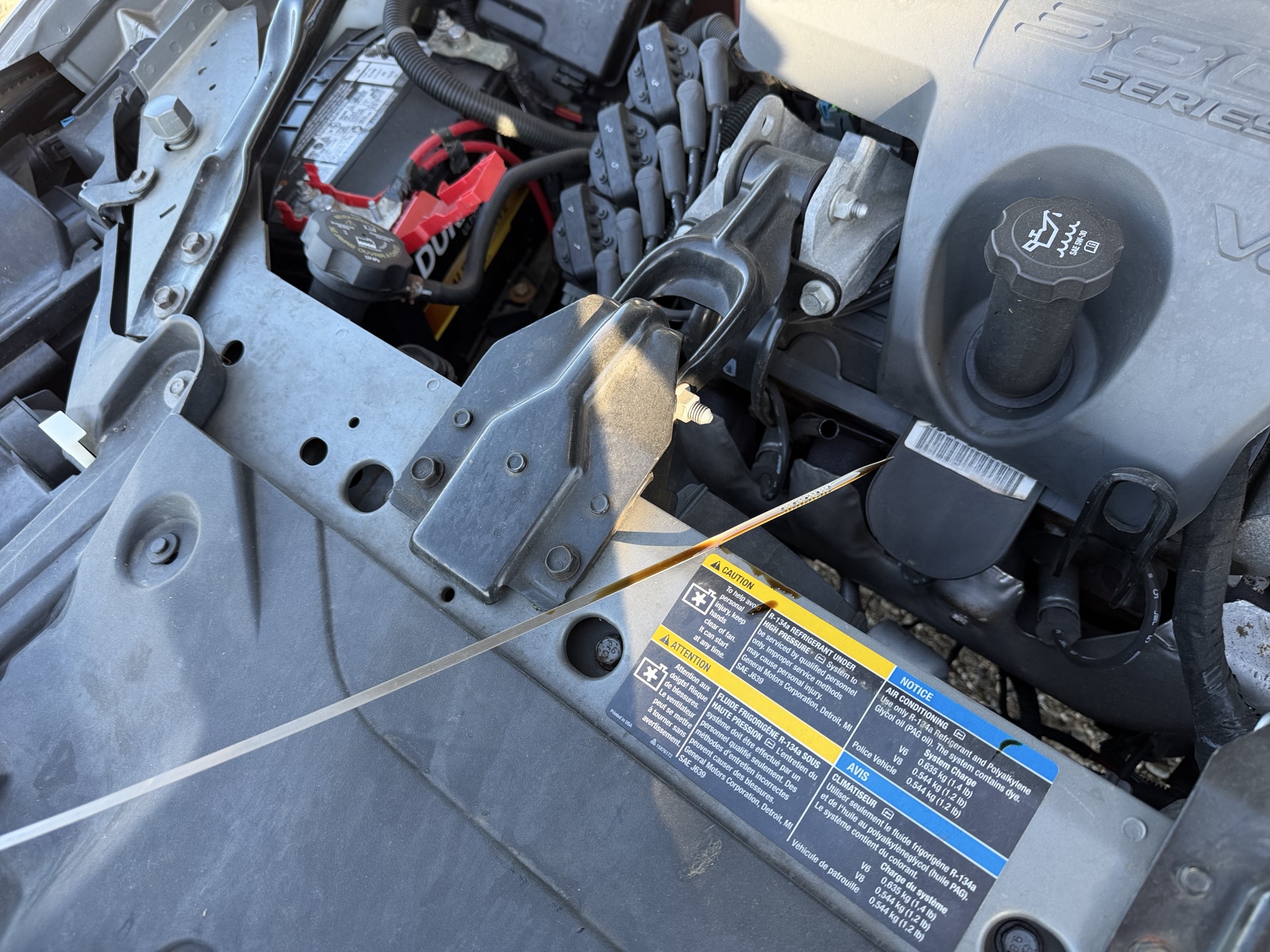 2009 buick lacrosse cx with 28748 miles for sale near Elk River, Minnesota 106702_50_oil_dipstick.jpg
