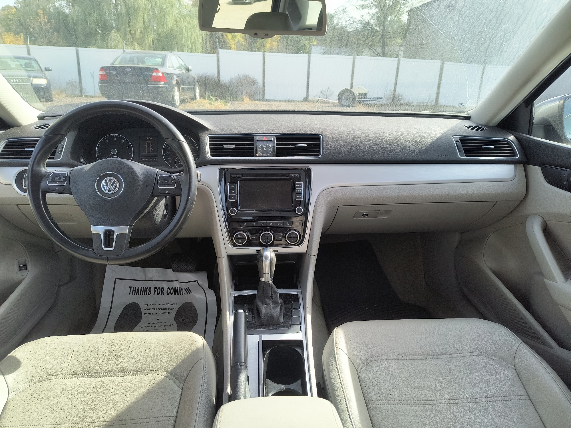 2012 volkswagen passat 2.5l-se-at with 146614 miles for sale near Elk River, Minnesota 106703_34_whole_dash.jpg
