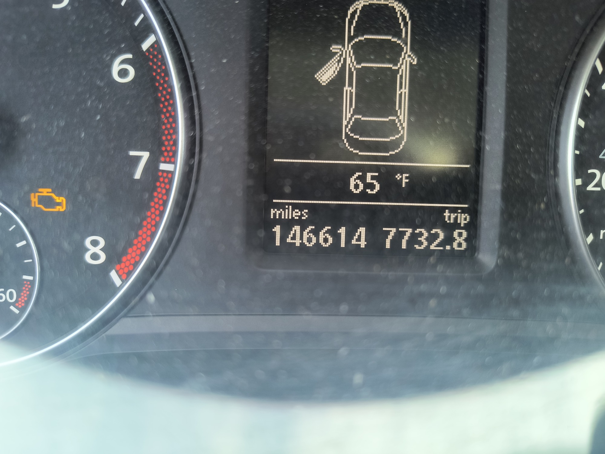 2012 volkswagen passat 2.5l-se-at with 146614 miles for sale near Elk River, Minnesota 106703_44_mileage_closeup.jpg
