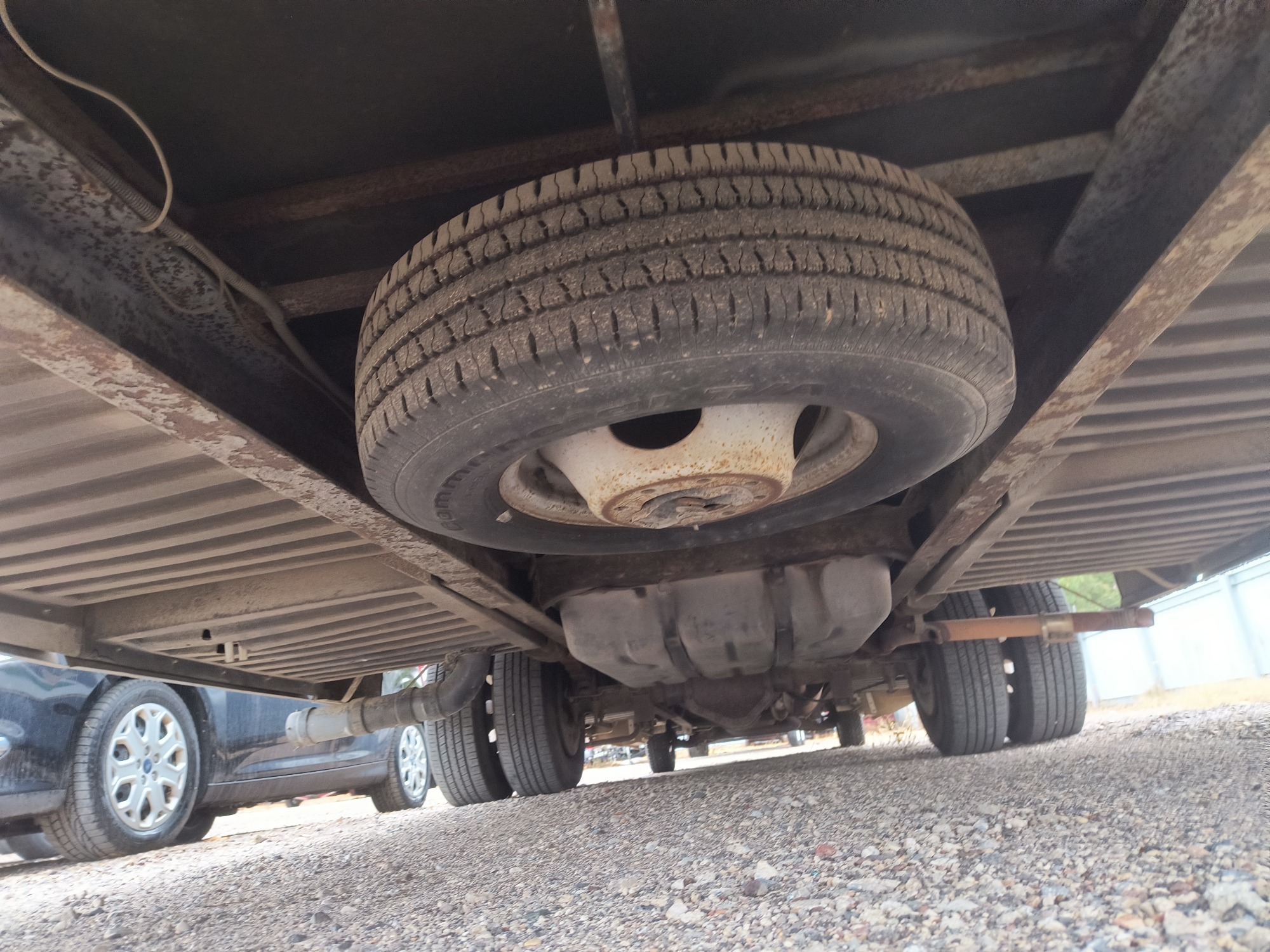 1998 chevrolet express g3500 with 49993 miles for sale near Elk River, Minnesota 106704_19_undercar_rear.jpg