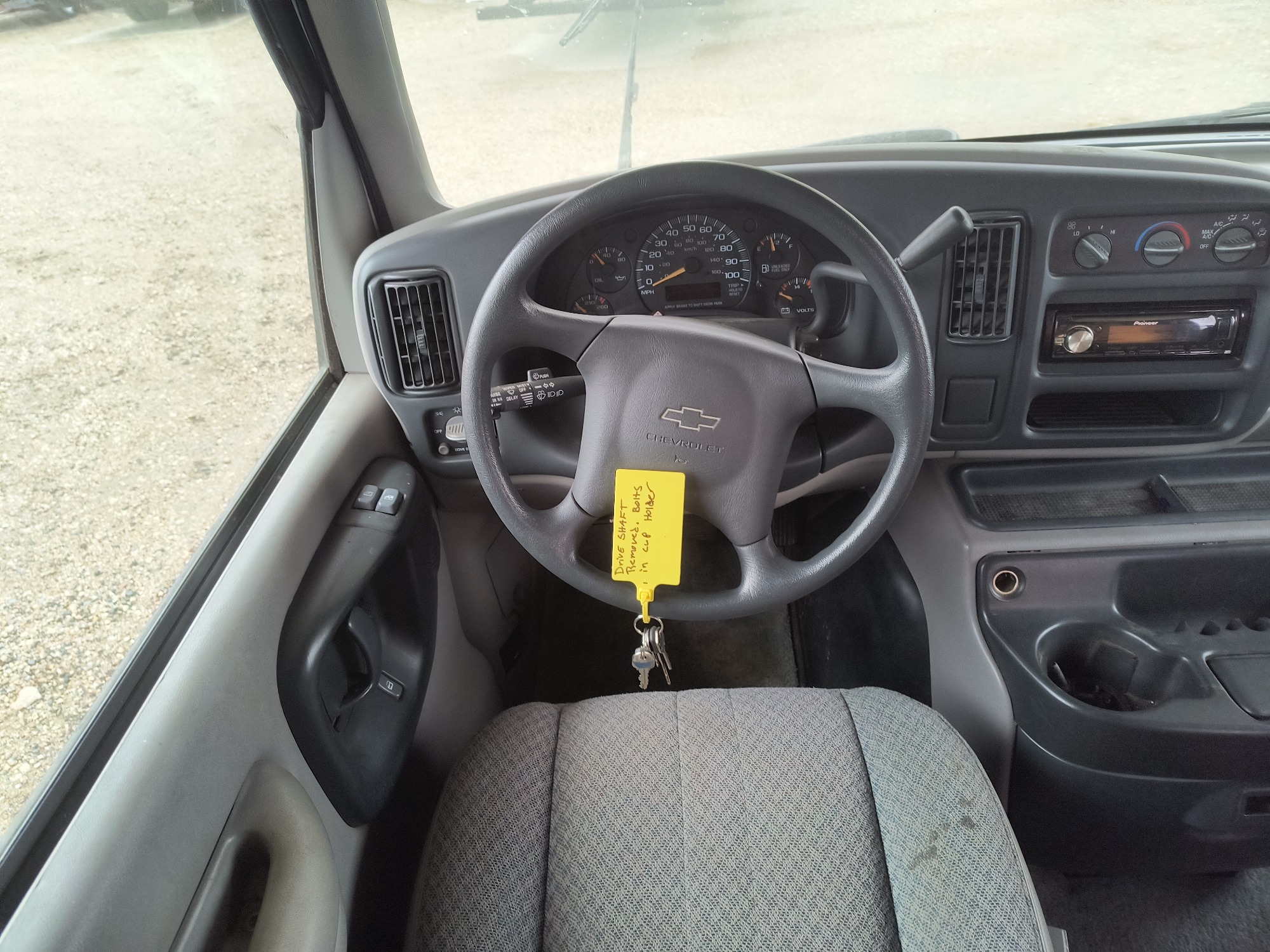 1998 chevrolet express g3500 with 49993 miles for sale near Elk River, Minnesota 106704_33_dash_from_driver.jpg