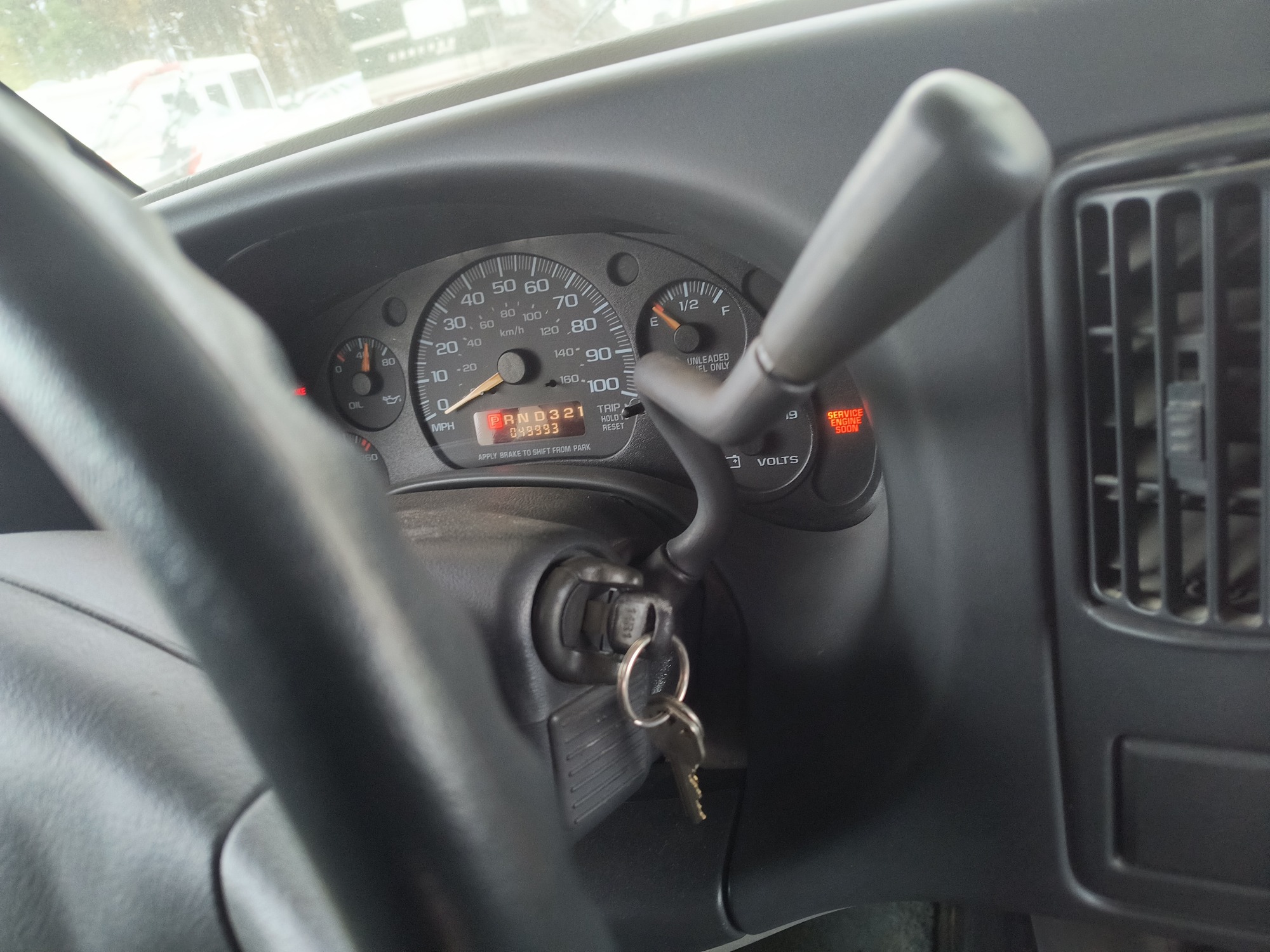 1998 chevrolet express g3500 with 49993 miles for sale near Elk River, Minnesota 106704_41_shifter.jpg