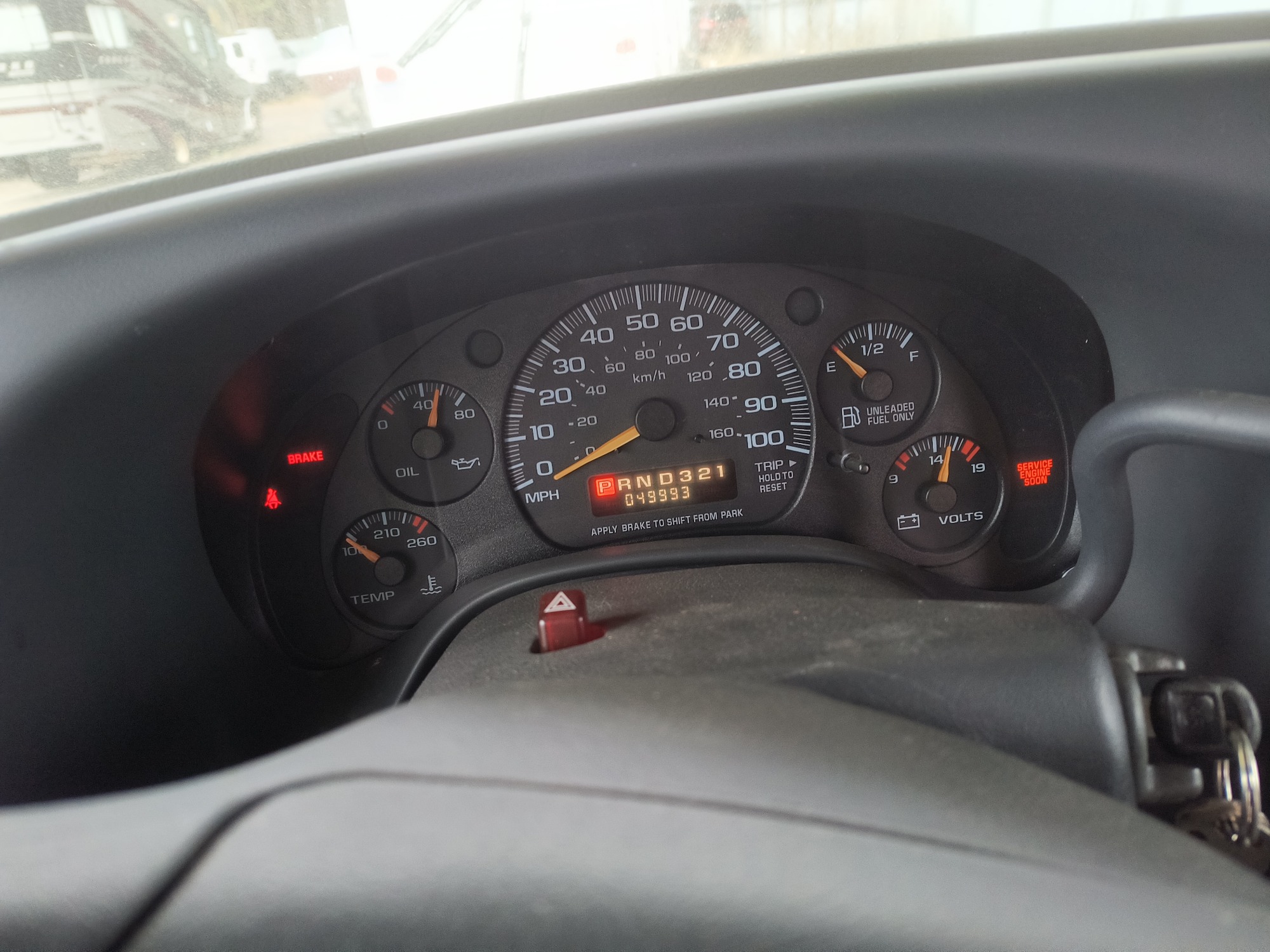 1998 chevrolet express g3500 with 49993 miles for sale near Elk River, Minnesota 106704_43_gauge_cluster.jpg