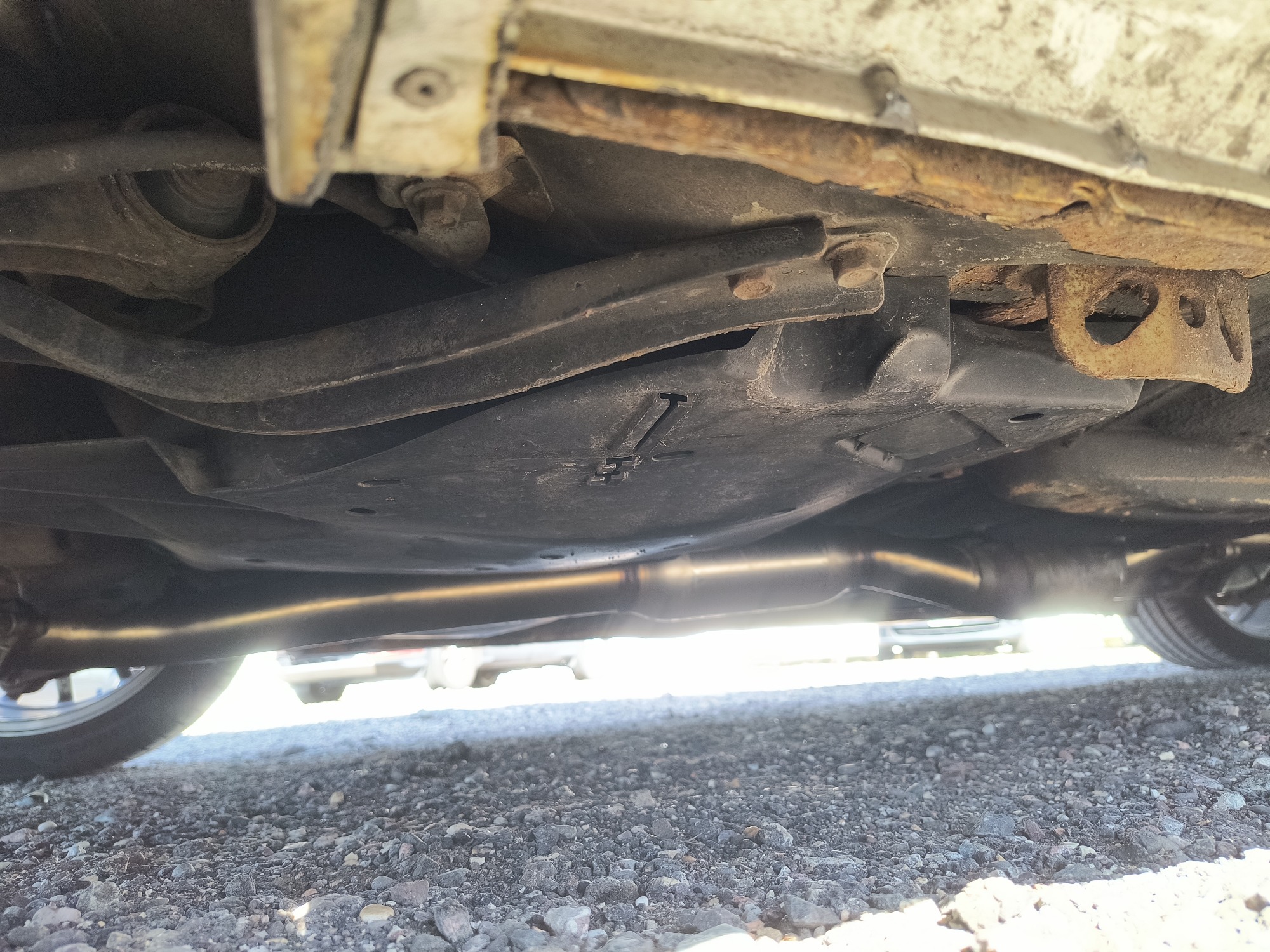 2011 subaru impreza-wrx 4-door with 128706 miles for sale near Elk River, Minnesota 106706_20_undercar_rear_pass.jpg