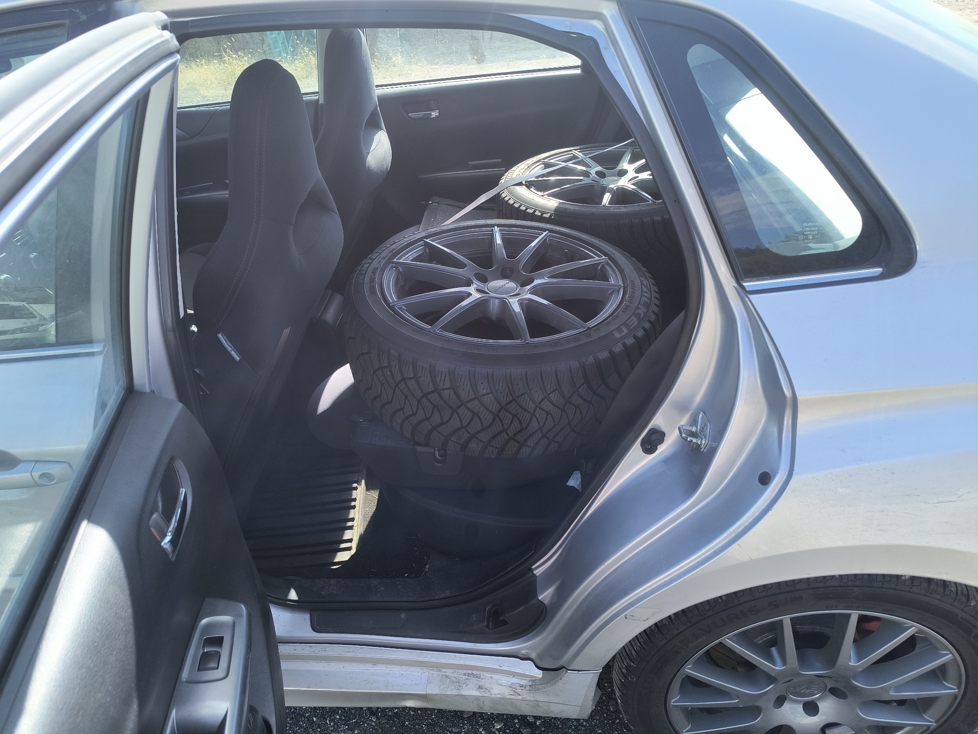 2011 subaru impreza-wrx 4-door with 128706 miles for sale near Elk River, Minnesota 106706_24_drv_rear_seat.jpg
