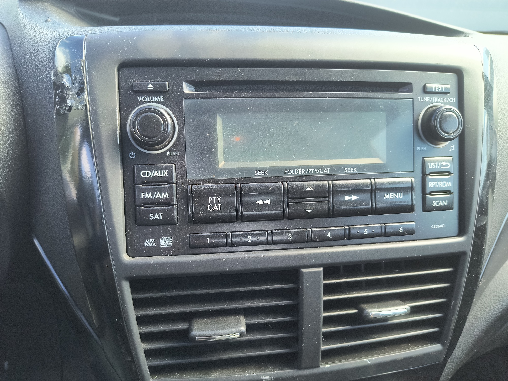 2011 subaru impreza-wrx 4-door with 128706 miles for sale near Elk River, Minnesota 106706_39_radio_closeup.jpg
