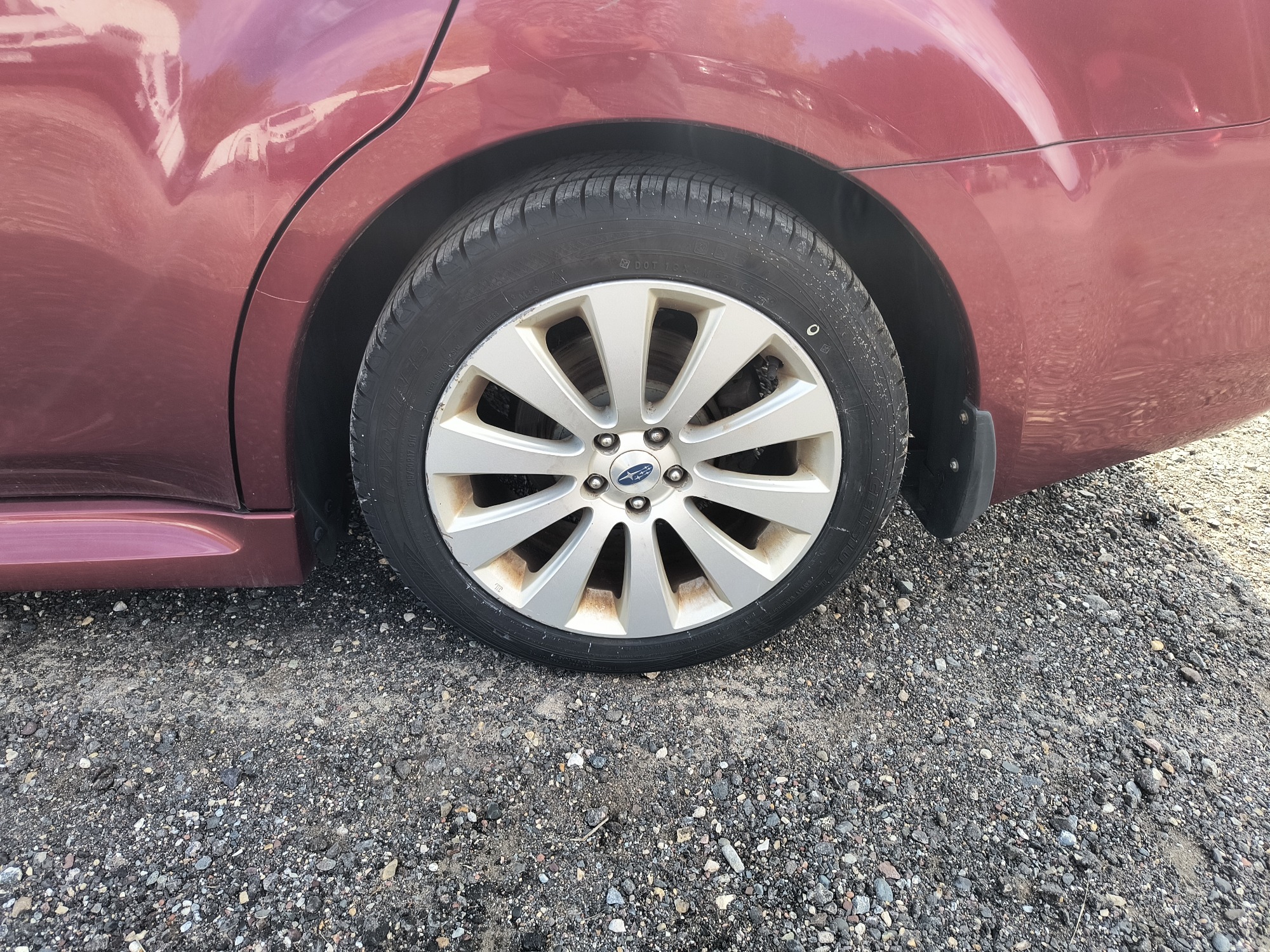 2012 subaru legacy 2.5i-limited with 178982 miles for sale near Elk River, Minnesota 106711_13_rear_drv_wheel.jpg