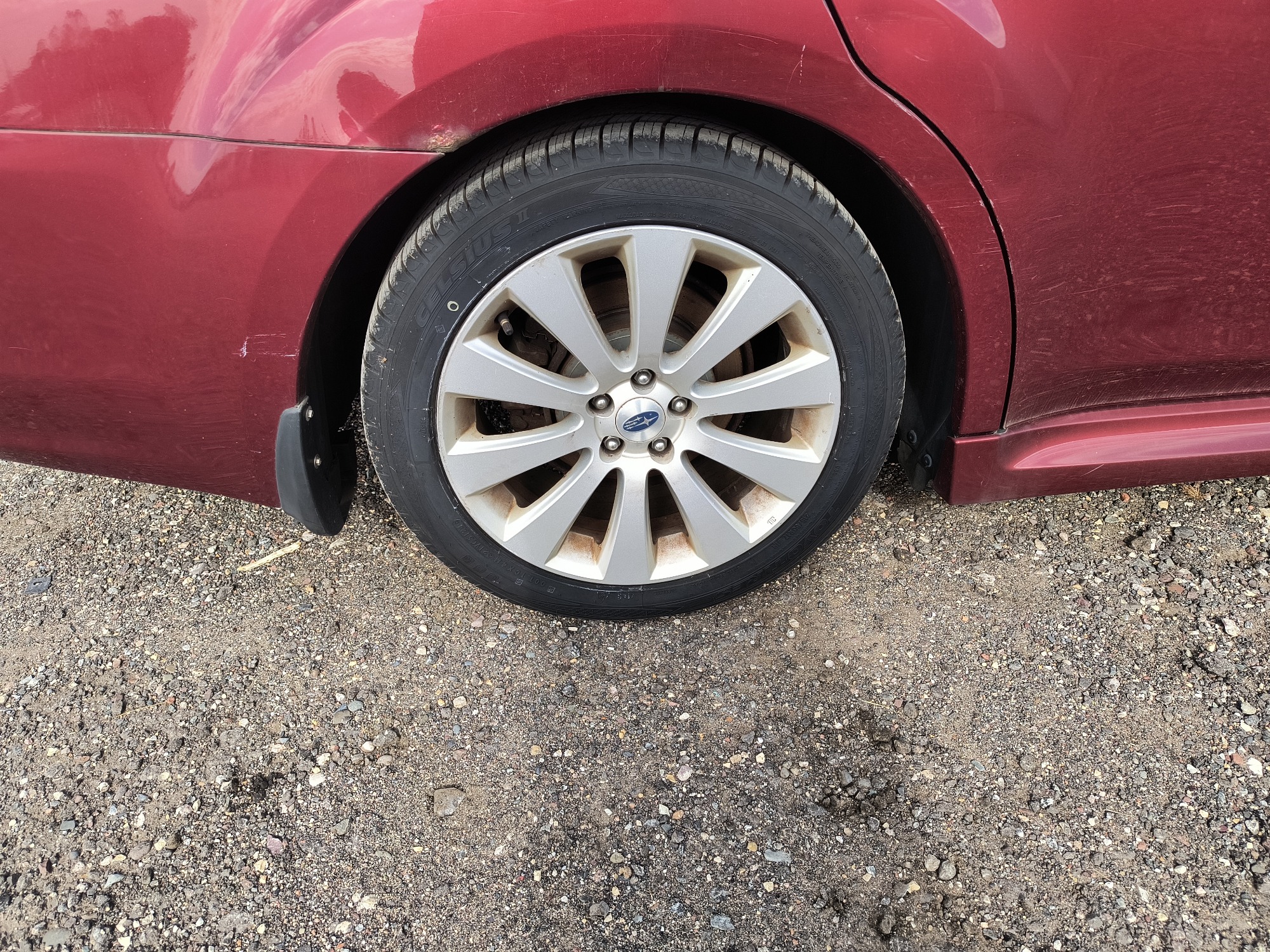 2012 subaru legacy 2.5i-limited with 178982 miles for sale near Elk River, Minnesota 106711_14_rear_pass_wheel.jpg