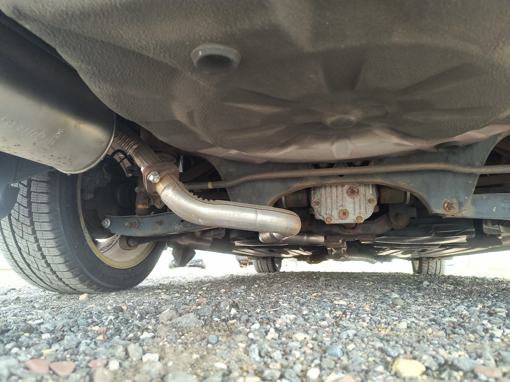 2012 subaru legacy 2.5i-limited with 178982 miles for sale near Elk River, Minnesota 106711_19_undercar_rear.jpg