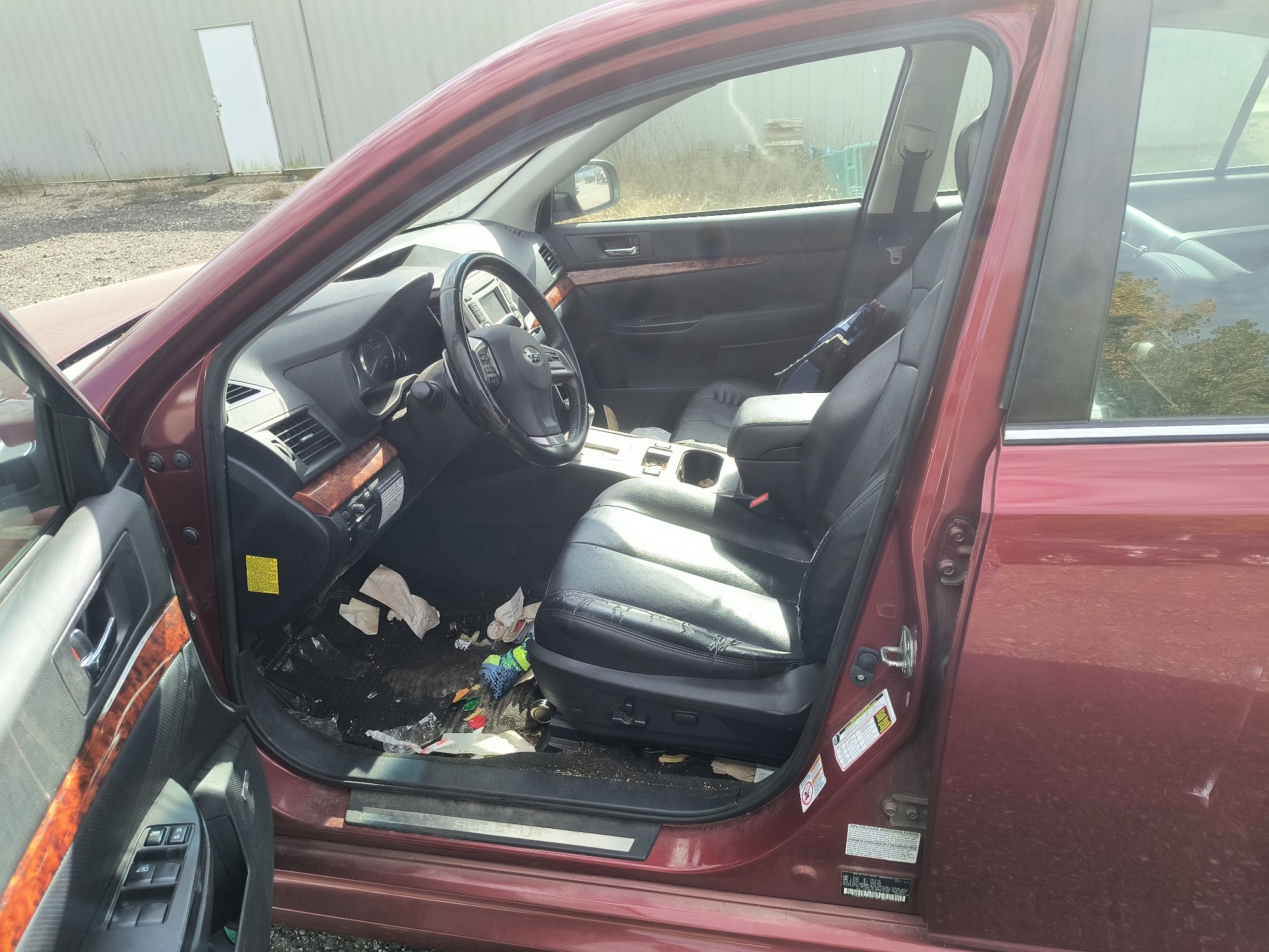2012 subaru legacy 2.5i-limited with 178982 miles for sale near Elk River, Minnesota 106711_22_driver_seat.jpg