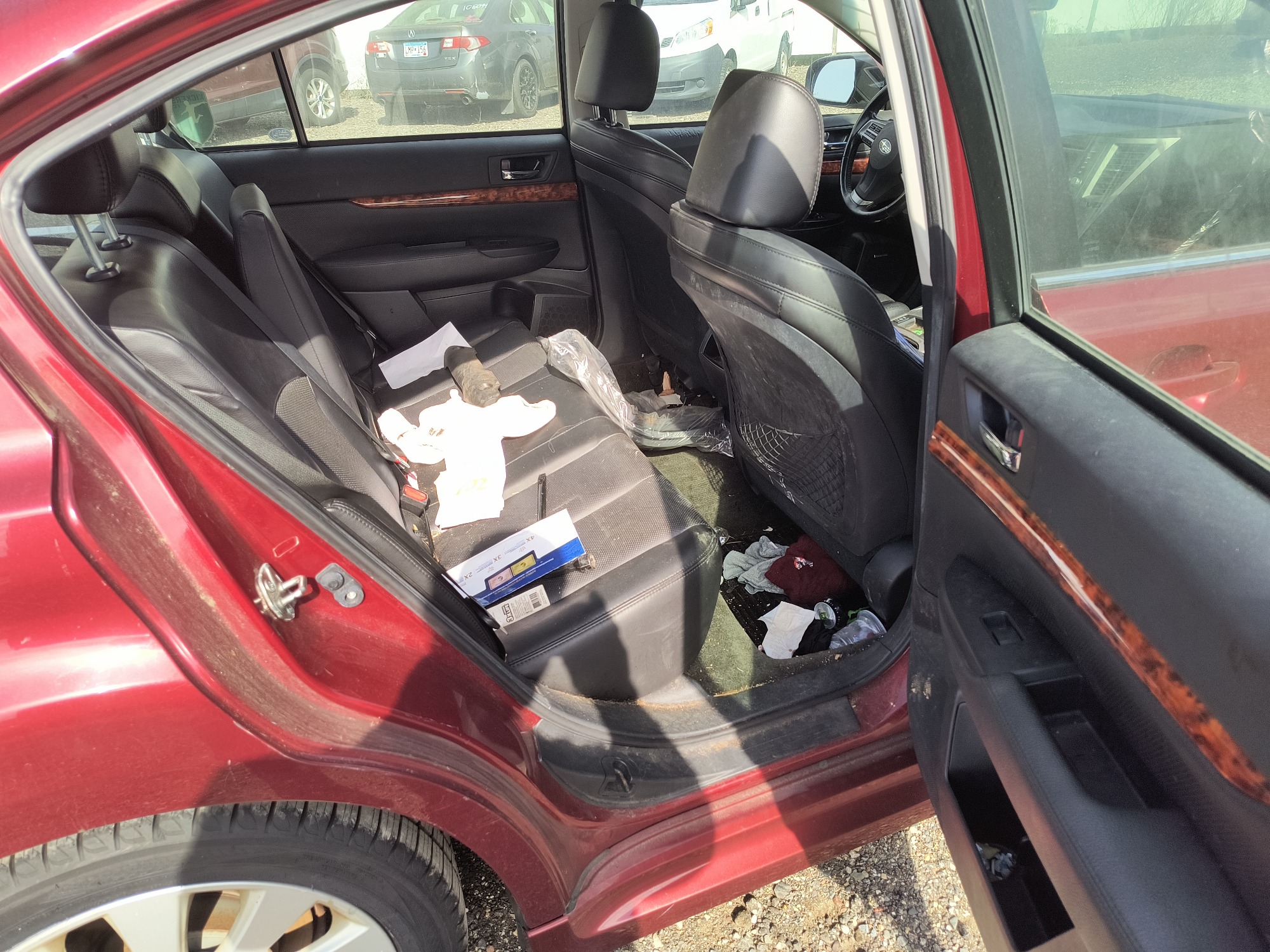 2012 subaru legacy 2.5i-limited with 178982 miles for sale near Elk River, Minnesota 106711_28_pass_rear_seat.jpg