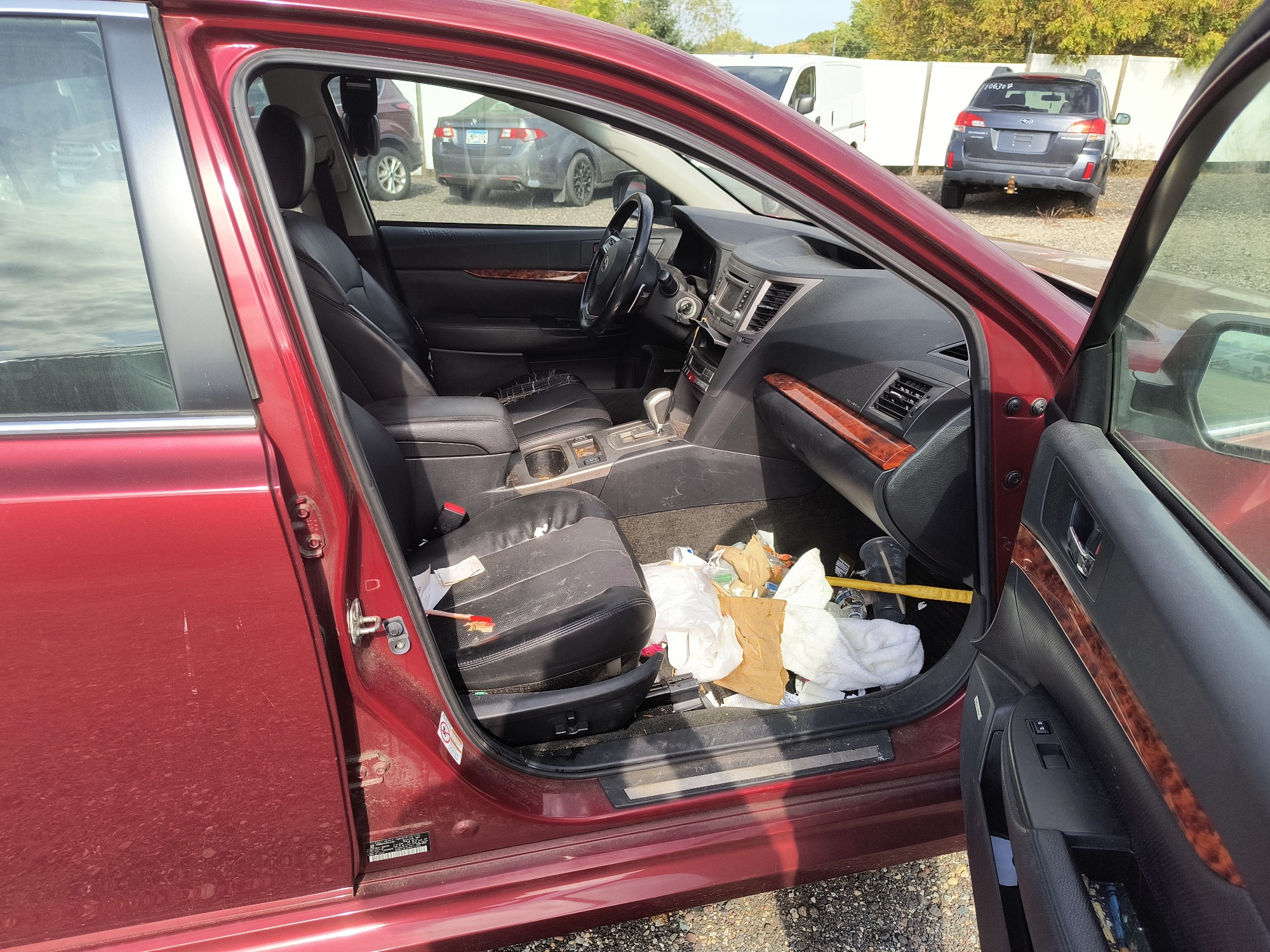 2012 subaru legacy 2.5i-limited with 178982 miles for sale near Elk River, Minnesota 106711_31_passenger_seat.jpg