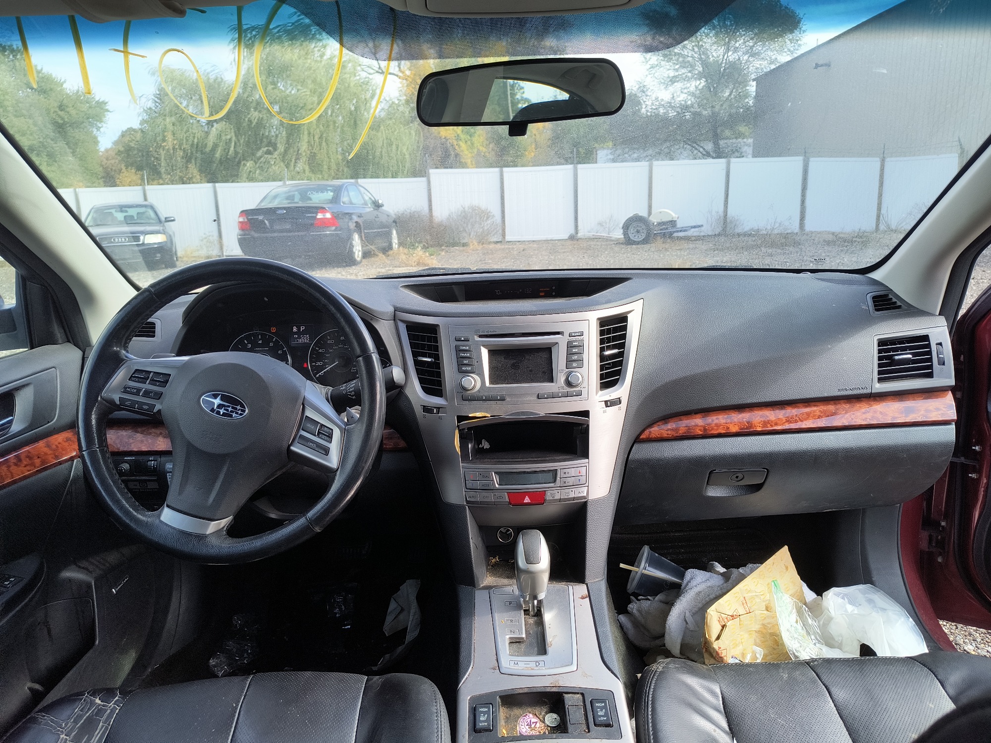 2012 subaru legacy 2.5i-limited with 178982 miles for sale near Elk River, Minnesota 106711_34_whole_dash.jpg