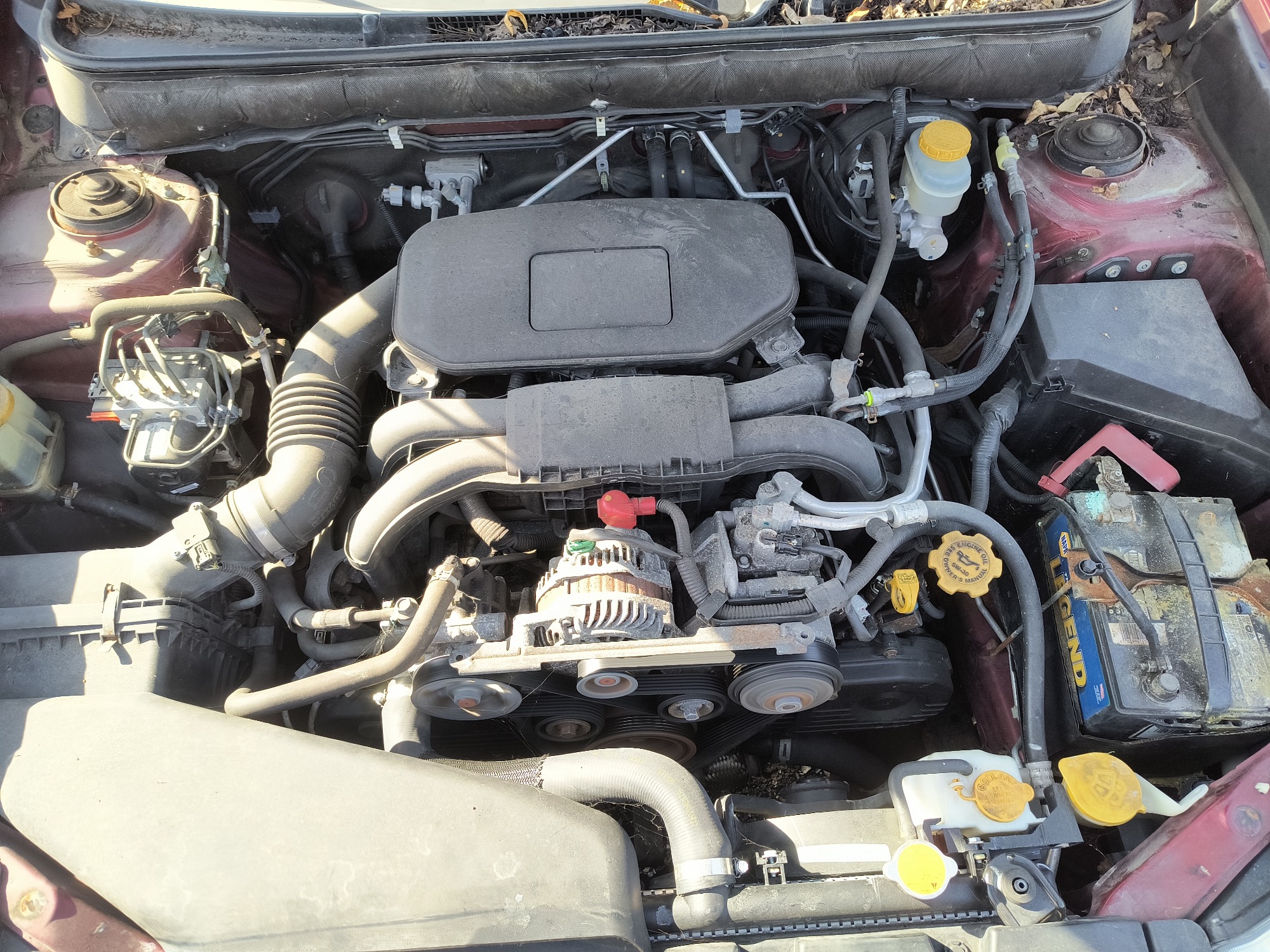 2012 subaru legacy 2.5i-limited with 178982 miles for sale near Elk River, Minnesota 106711_49_engine_bay.jpg