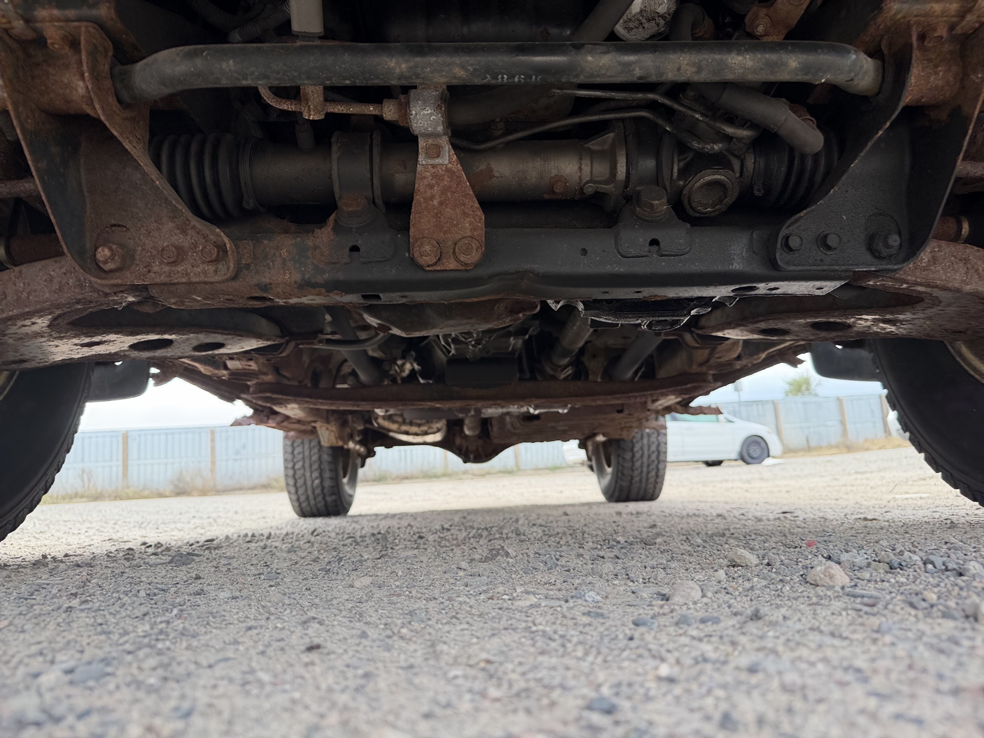 1997 nissan pathfinder xe-4-door-4wd with 97077 miles for sale near Elk River, Minnesota 106712_16_undercar_front.jpg