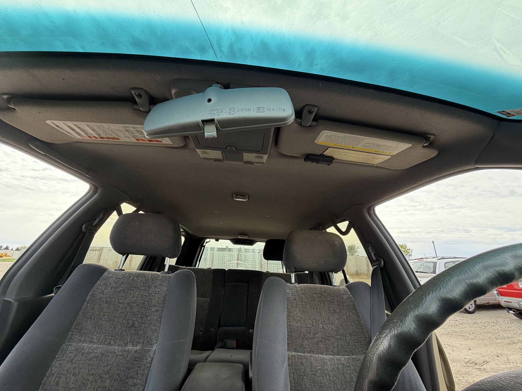 1997 nissan pathfinder xe-4-door-4wd with 97077 miles for sale near Elk River, Minnesota 106712_35_headliner_sunroof.jpg