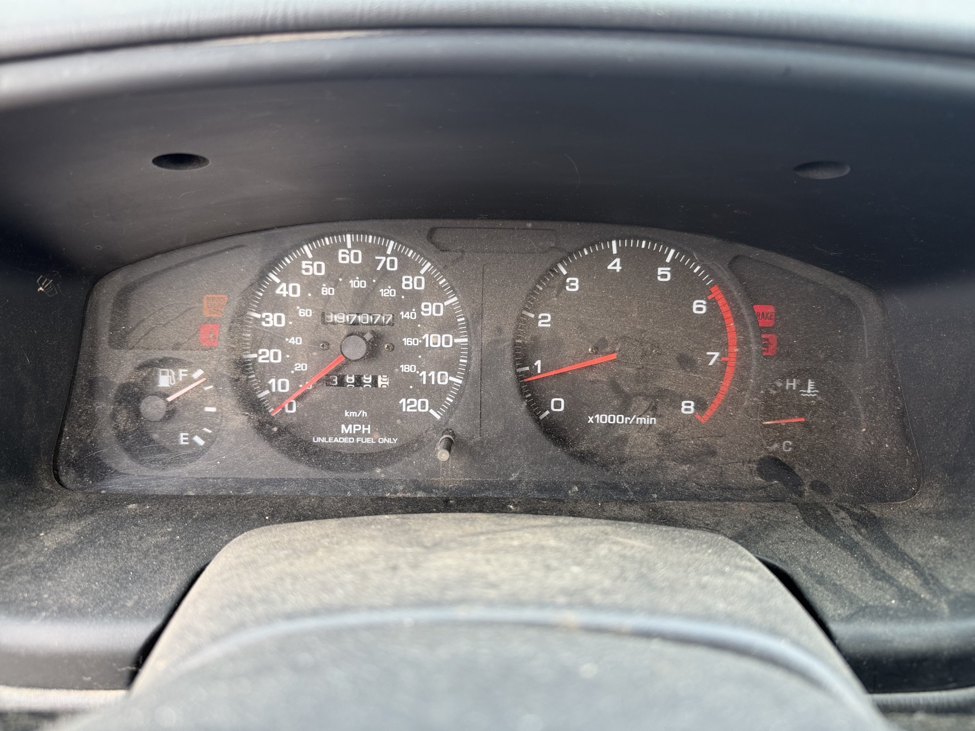 1997 nissan pathfinder xe-4-door-4wd with 97077 miles for sale near Elk River, Minnesota 106712_43_gauge_cluster.jpg